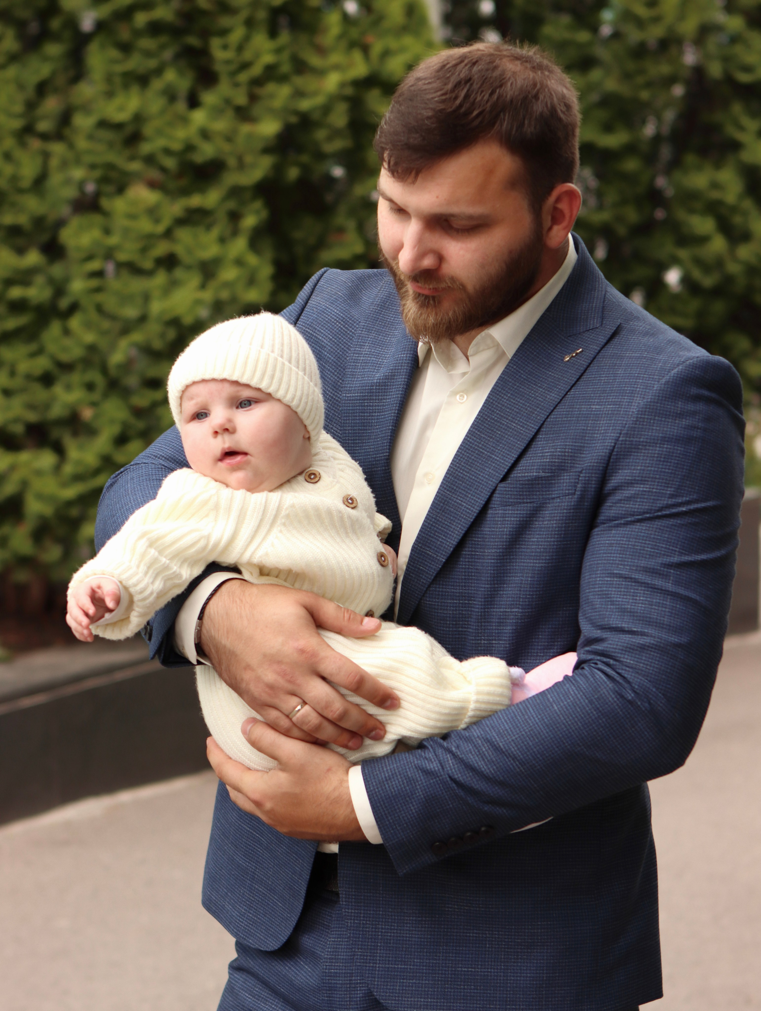 Анастасия и Вадим — крещение Виктории. Фотограф в Курске Смирнов Евгений