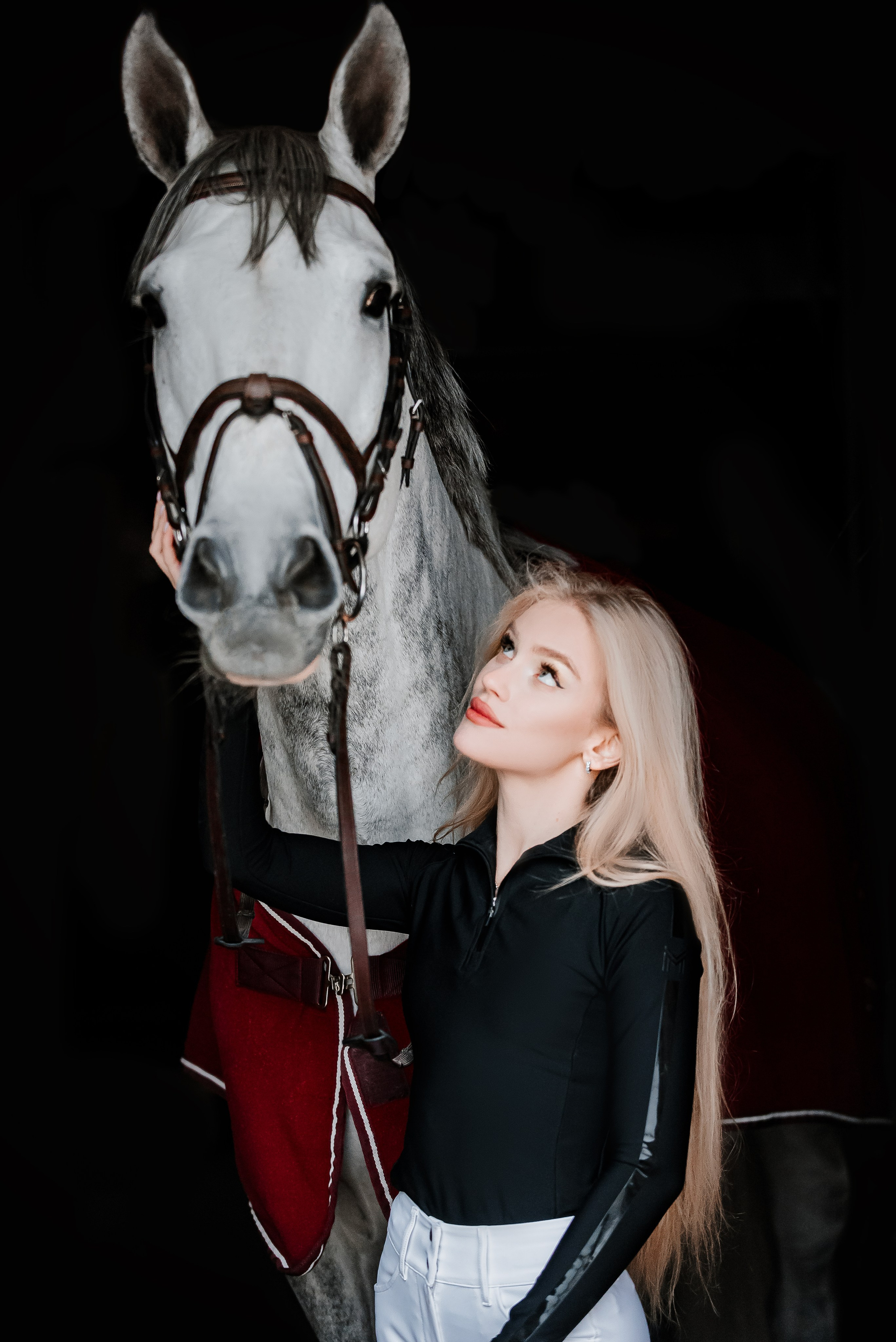 Анастасия и Соперник. Куракина Дарья • Конный фотограф