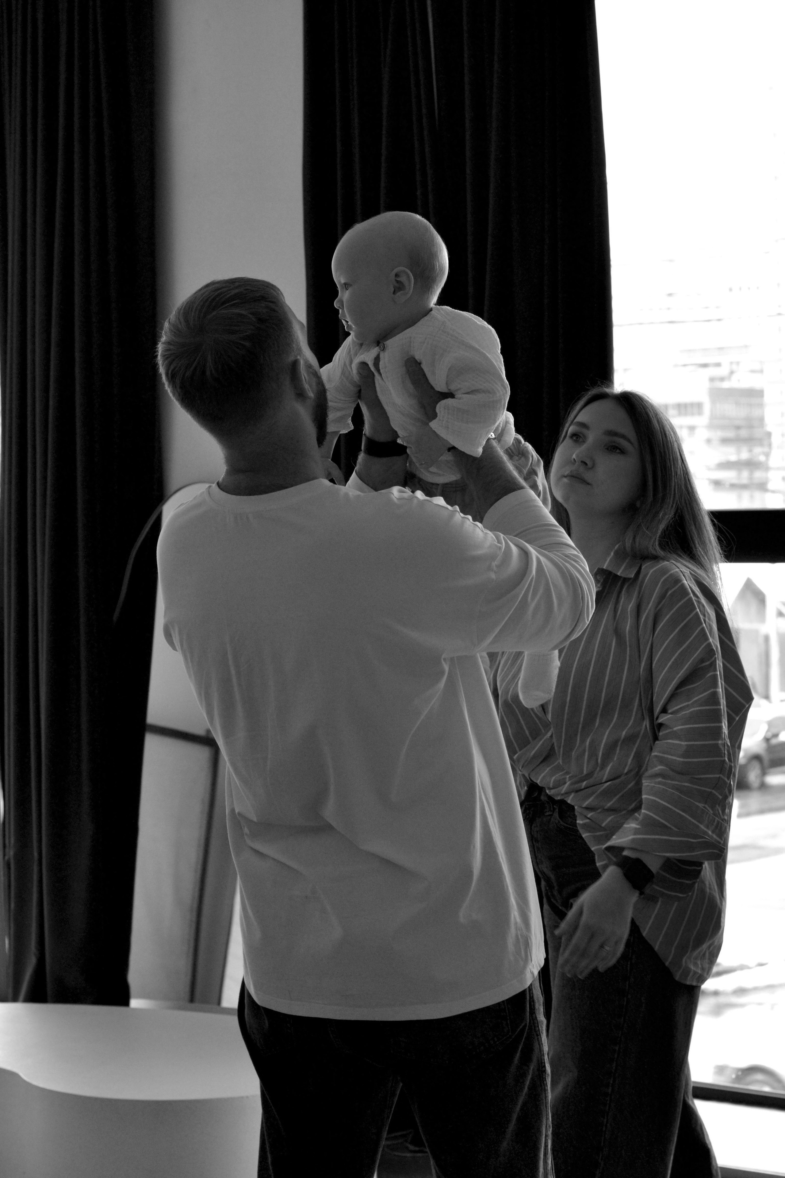 Семейная. Студия. Фотограф Ольга Дмитриева. Новосибирск