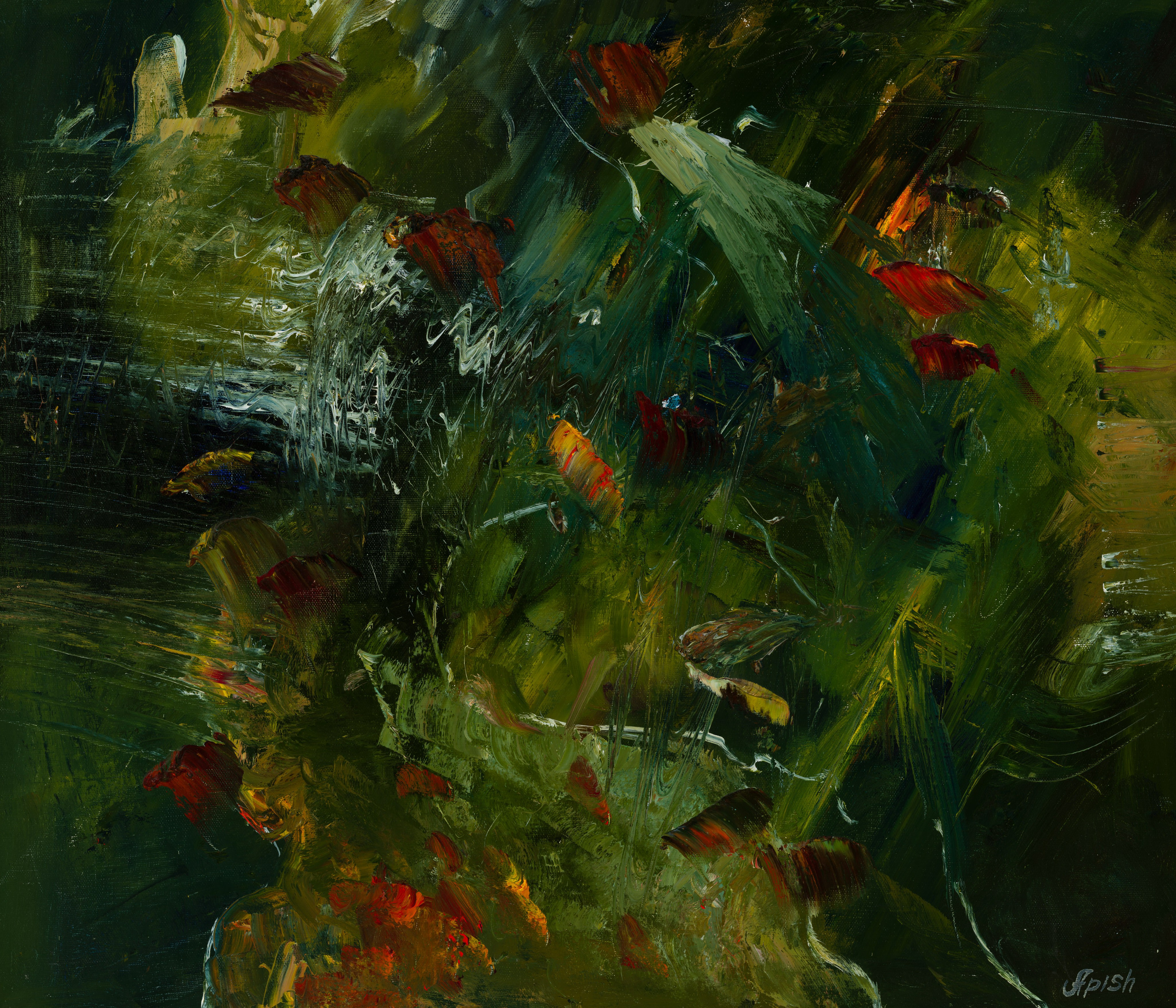 «Иллюзион воображения» - художник Алексей Апиш (холст, масло, 60x70 см, 2016)