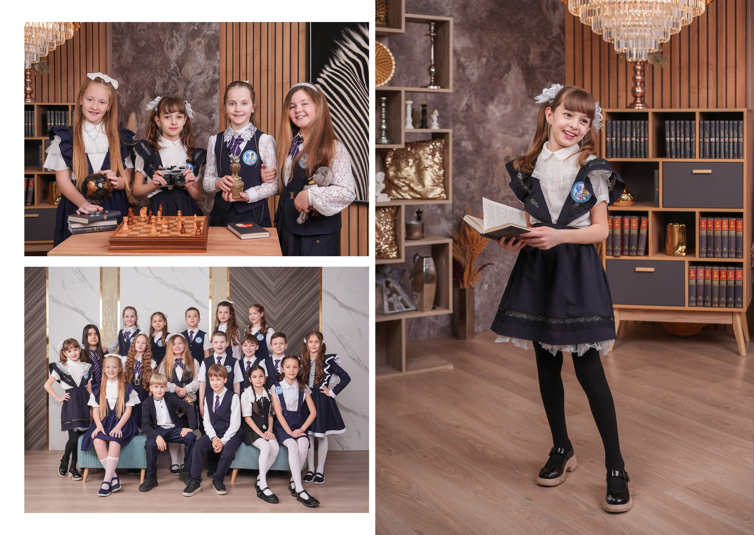 ШКОЛА 83 4 Б. Красивый выпускной альбом в Краснодаре