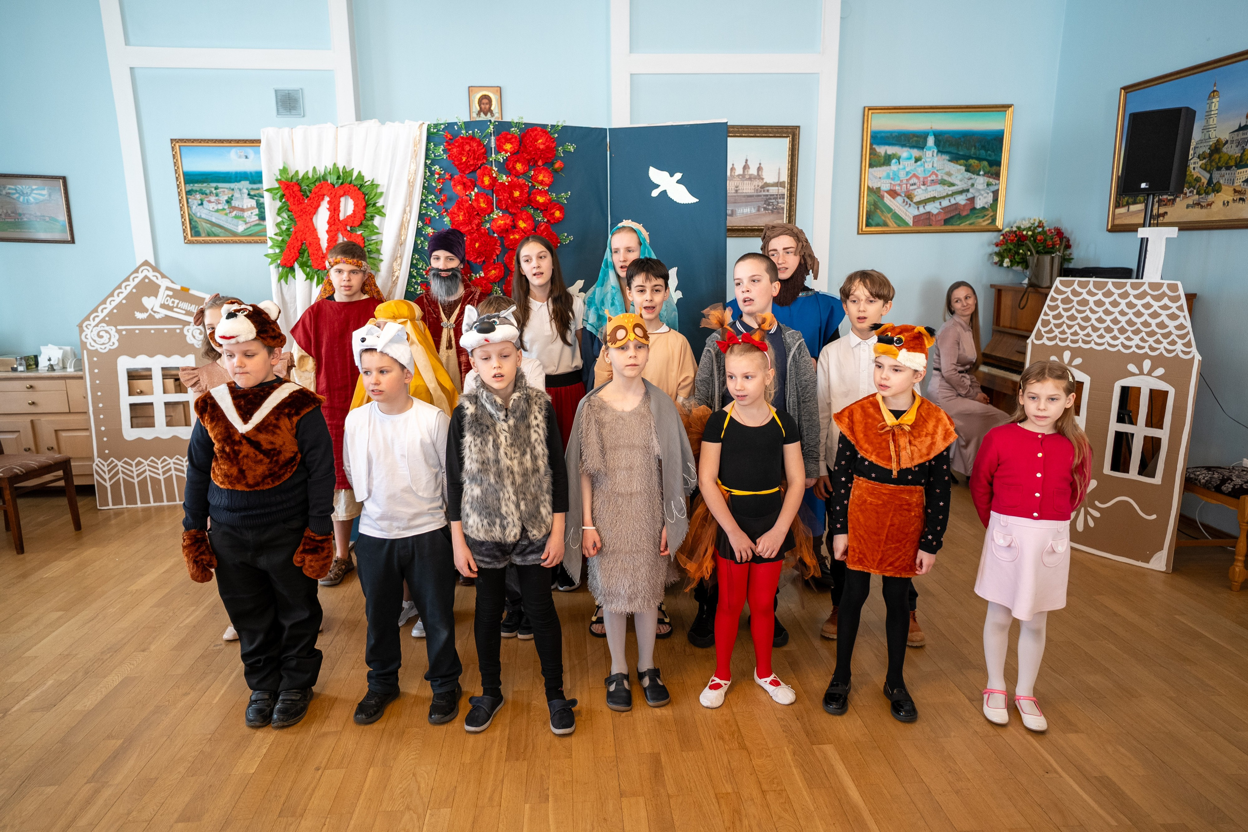 СВЕТЛАЯ ПАСХА В ВОСКРЕСНОЙ ШКОЛЕ. НИКОЛО-БОГОЯВЛЕНСКИЙ МОРСКОЙ СОБОР