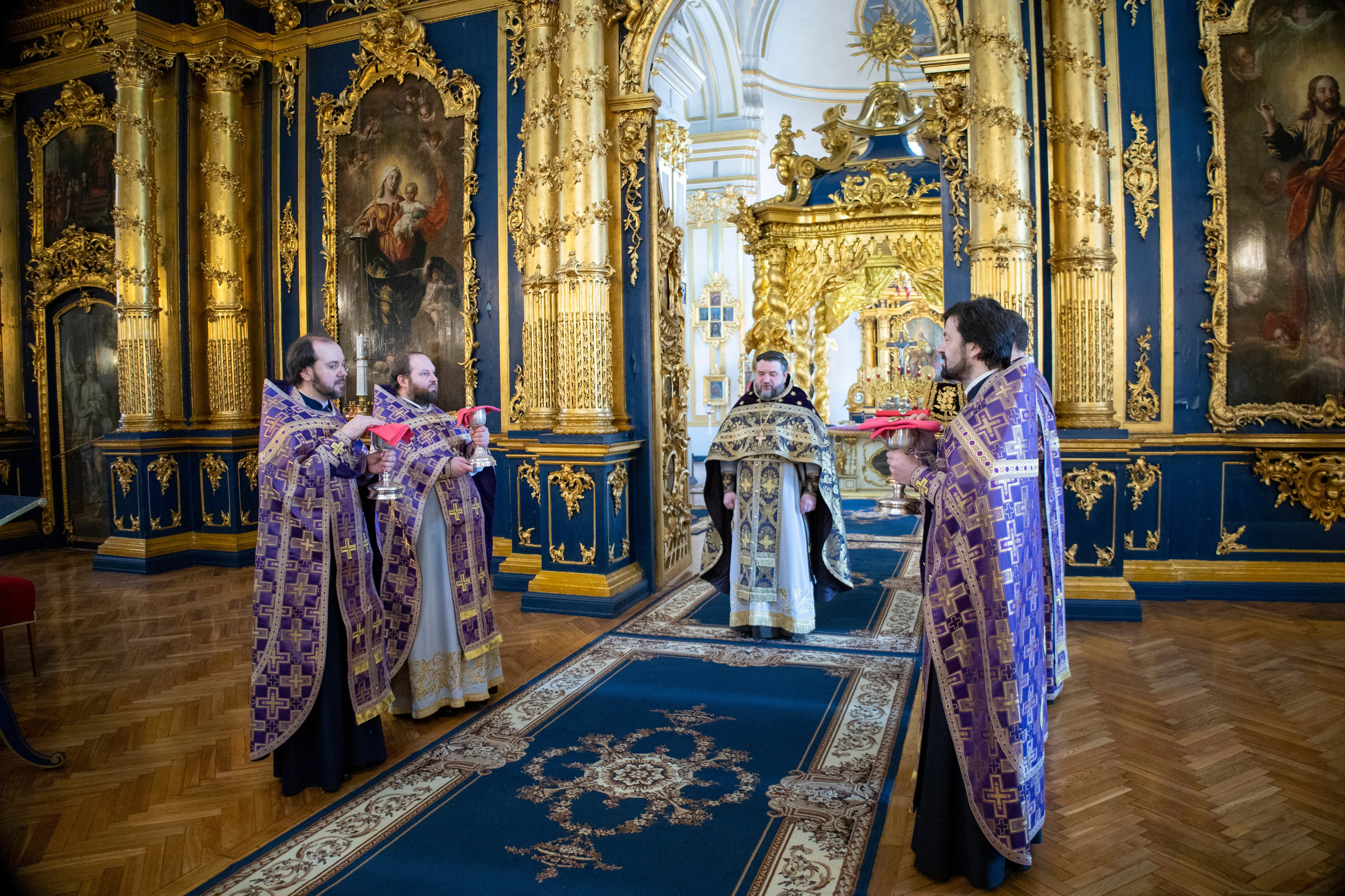 НЕДЕЛЯ ПРЕПОДОБНОГО ИОАННА ЛЕСТВИЧНИКА. ДЕНЬ ПАМЯТИ ПРЕПОДОБНОГО АЛЕКСИЯ, ЧЕЛОВЕКА БОЖИЕГО. НИКОЛО-БОГОЯВЛЕНСКИЙ МОРСКОЙ СОБОР