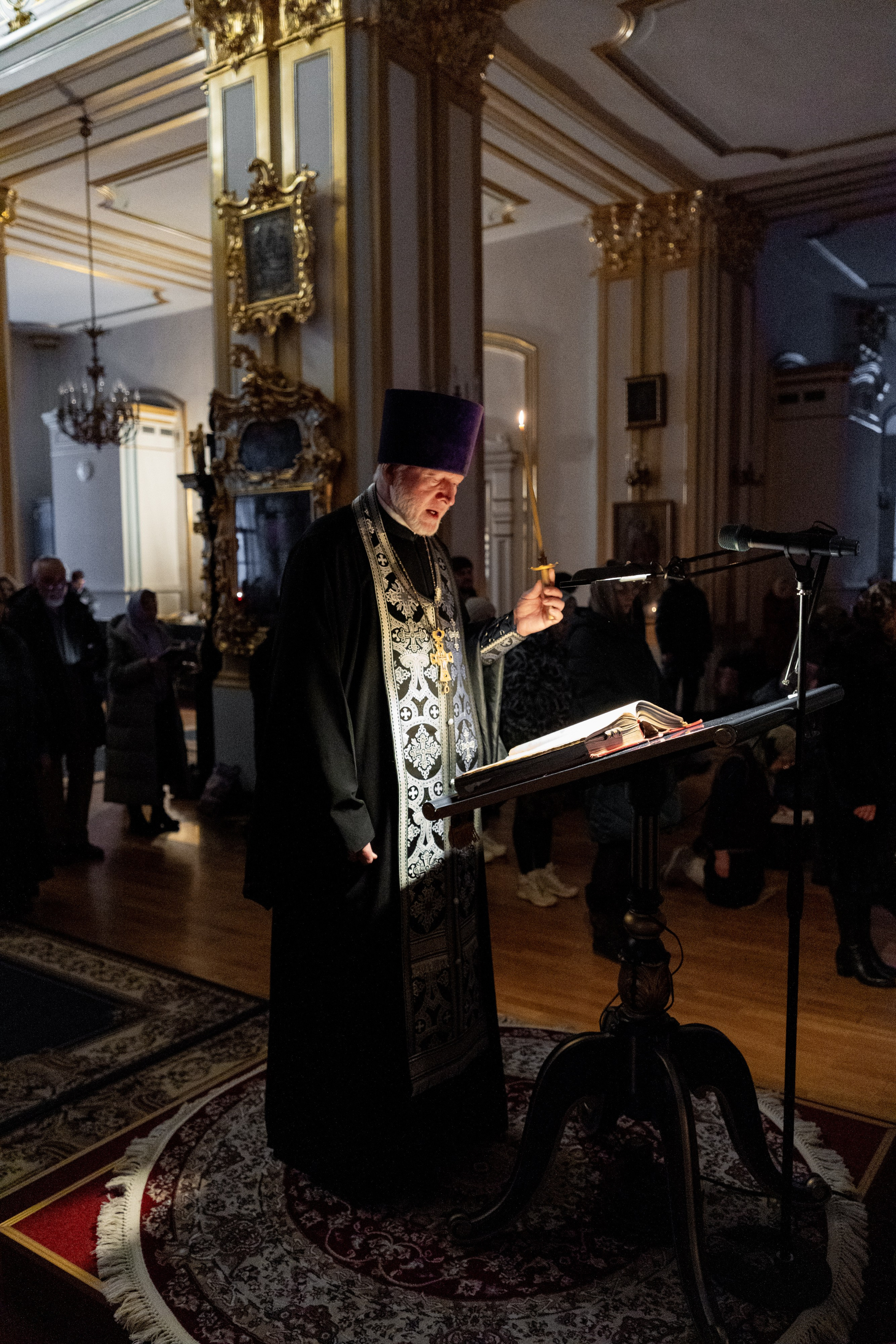 Великое повечерие с чтением Великого покаянного канона преп. Андрея Критского. НИКОЛО-БОГОЯВЛЕНСКИЙ МОРСКОЙ СОБОР