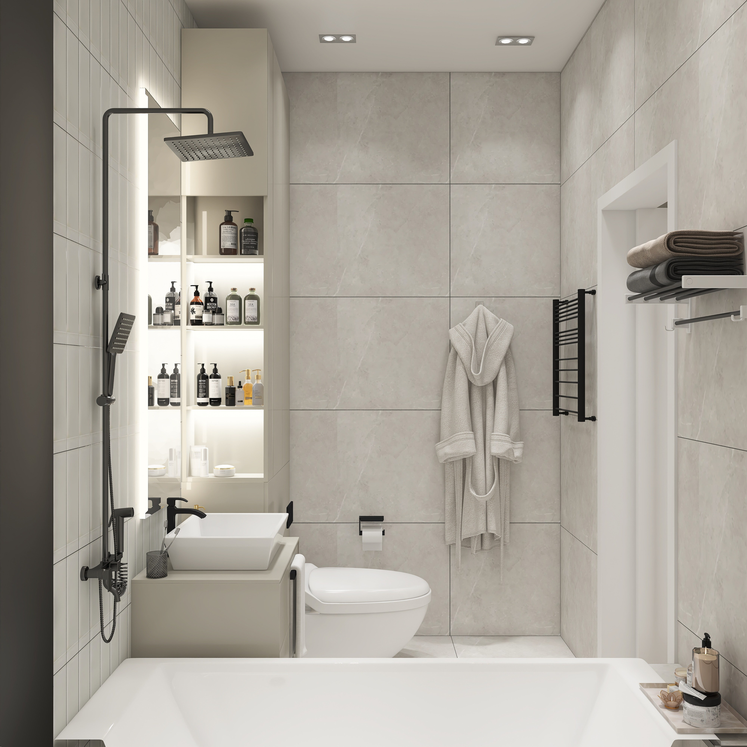 ЖК Современник. Площадь 46 кв. м. Дизайнер интерьера в Новосибирске_Елена Сергеева