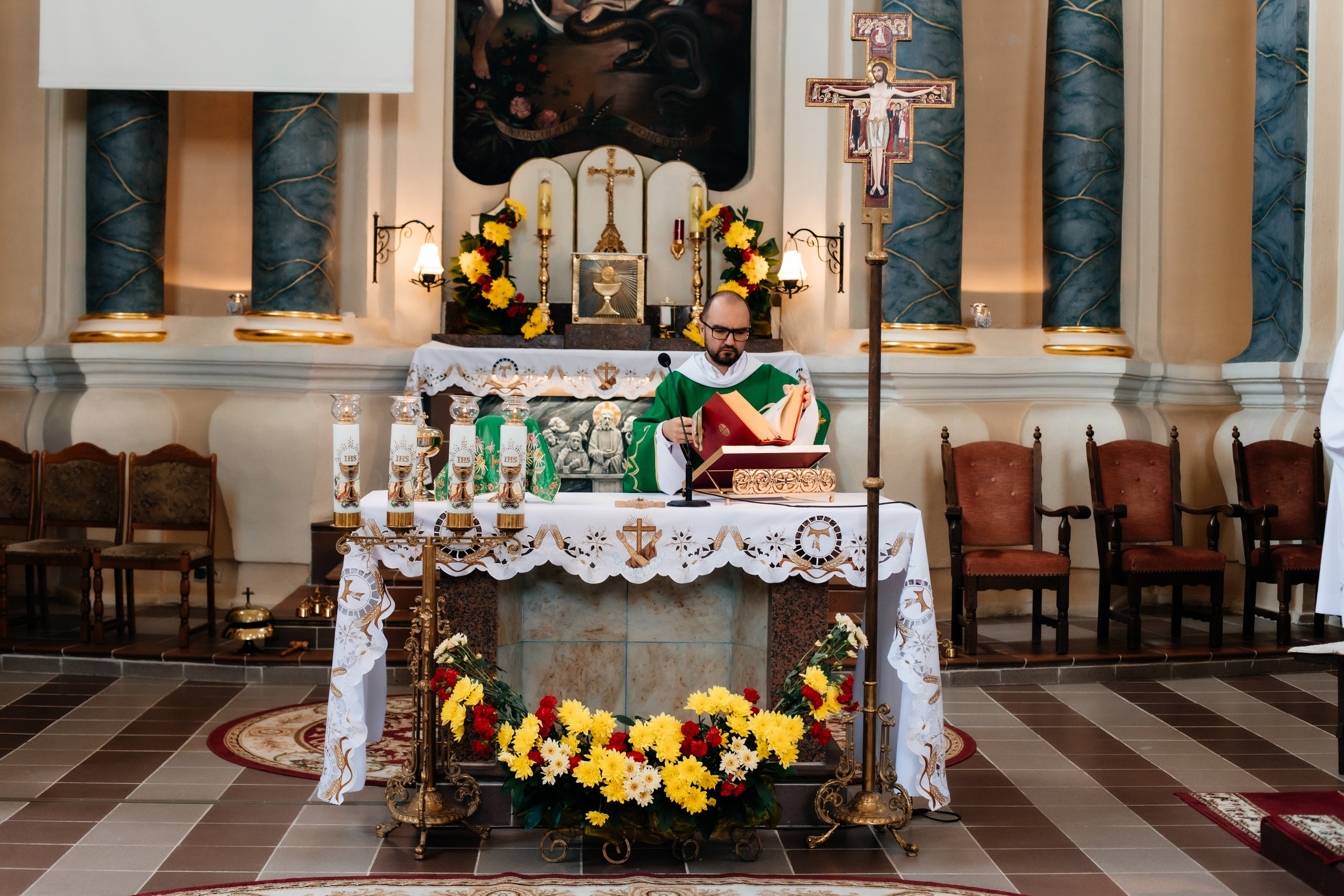 Крещение Агаты. Костёл святого Михаила. Фотограф ВИКА МЕДУЗА