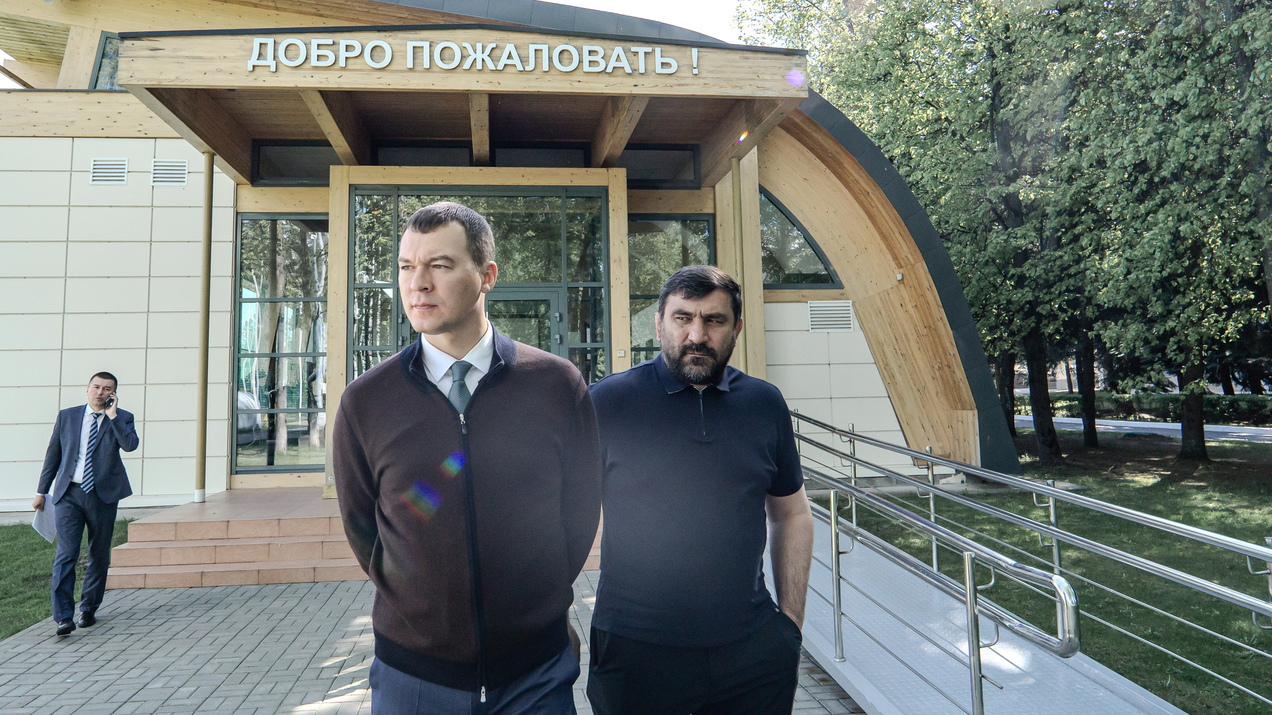 ОСМОТР МИНИСТРОМ СПОРТА РФ УЧЕБНО-ТРЕНИРОВОЧНОГО ЦЕНТРА НОВОГОРСК, МОСКВА. Репортажный и интерьерный фотограф, фотохудожник