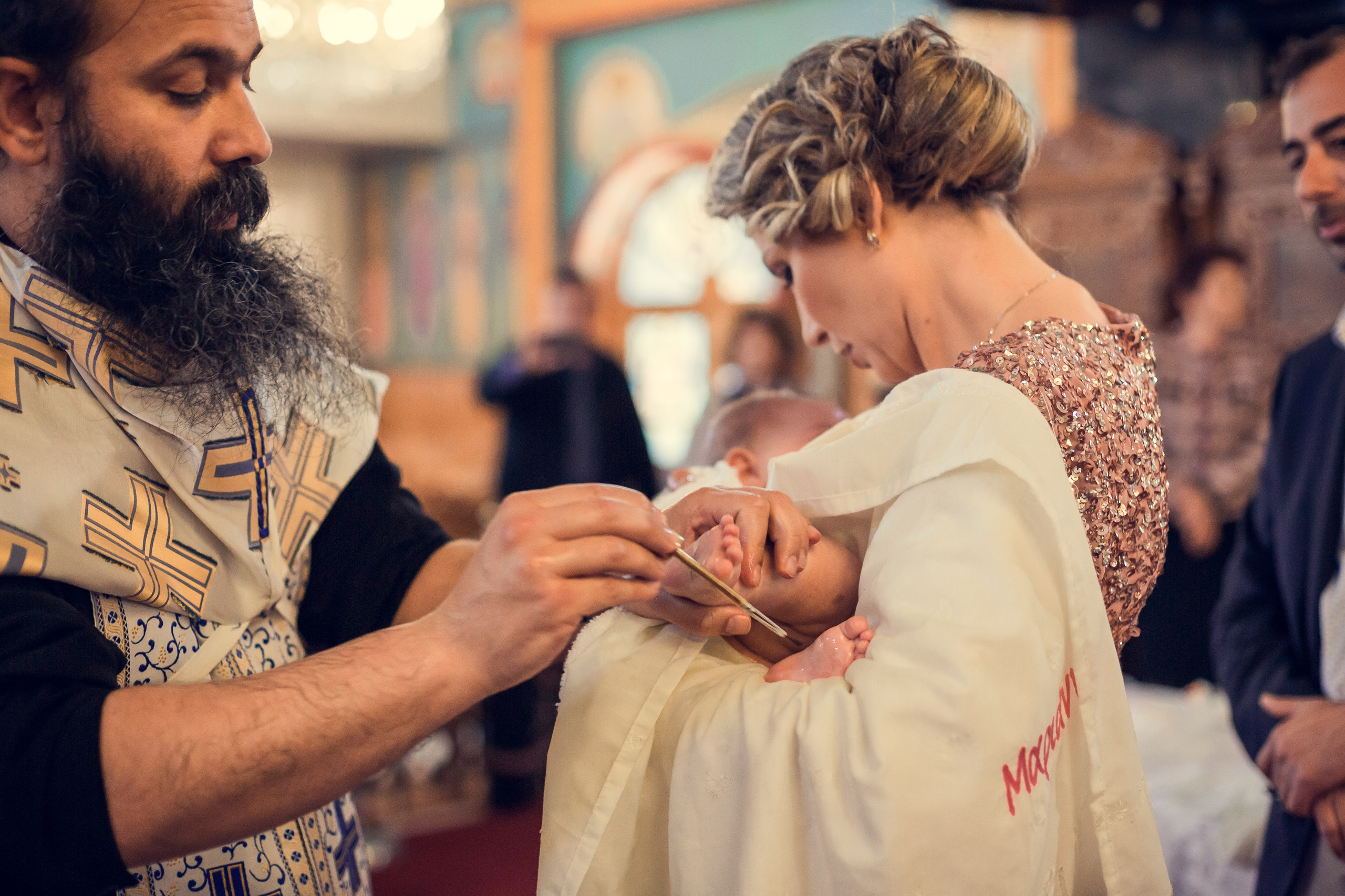 Крещение Марианны на Кипре. Семейный фотограф Николаева Ольга