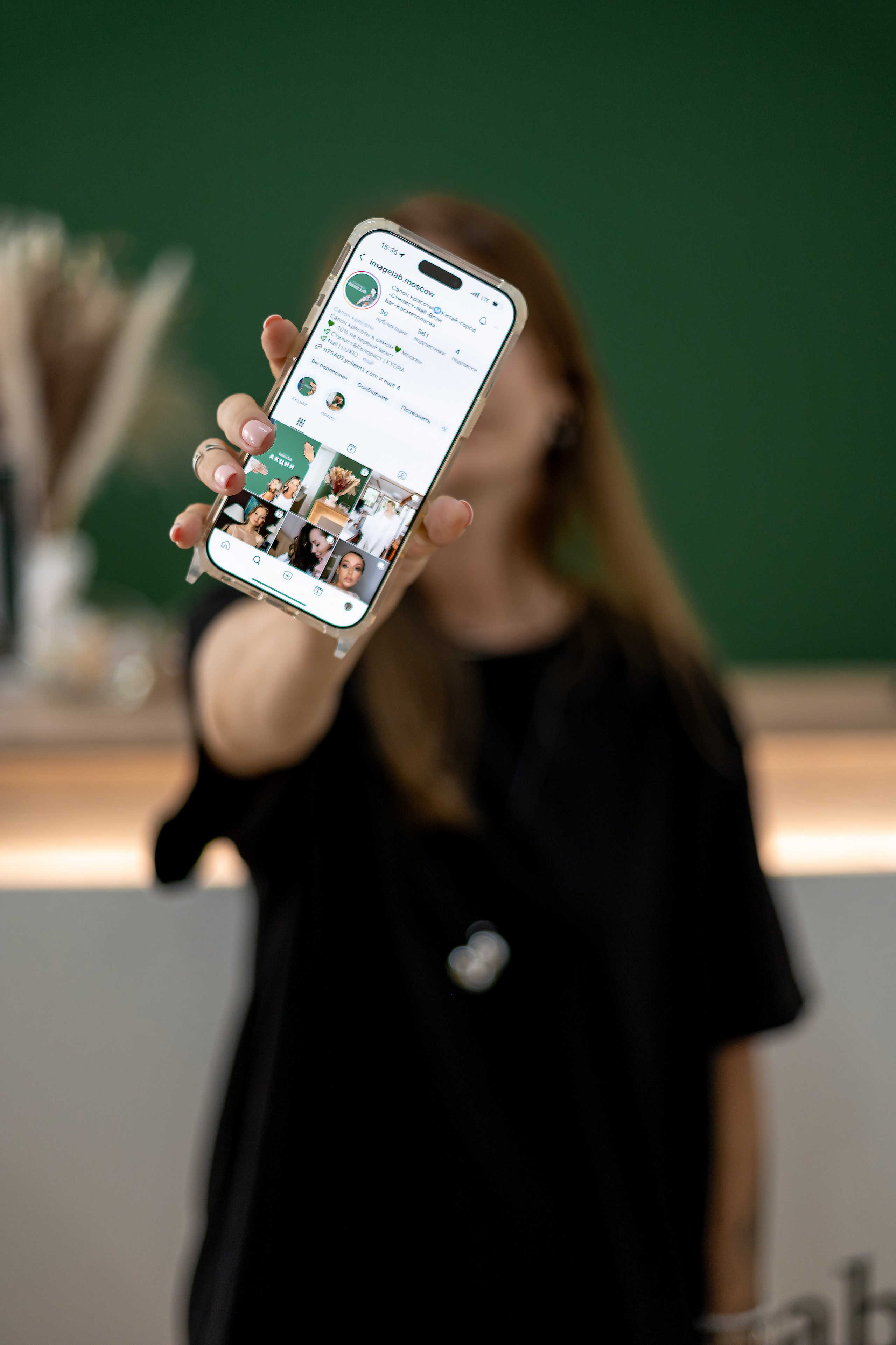 Съёмка для салона красоты