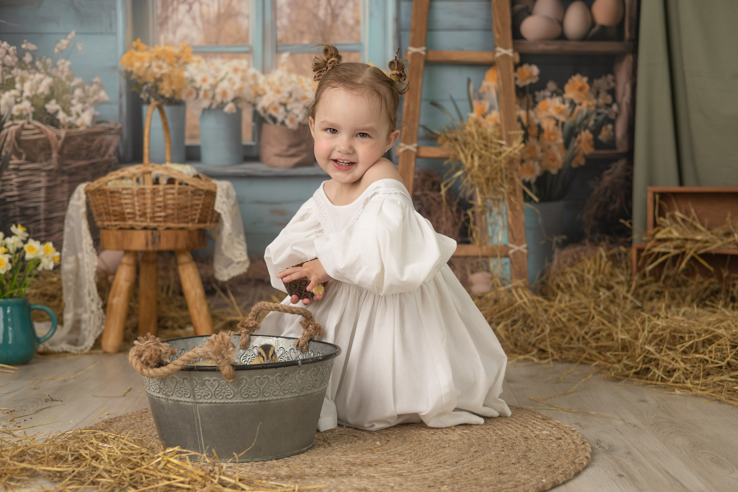 «Пасхальный». «Вкадре» — фотосессия новорожденных Тула | детский фотограф в Туле