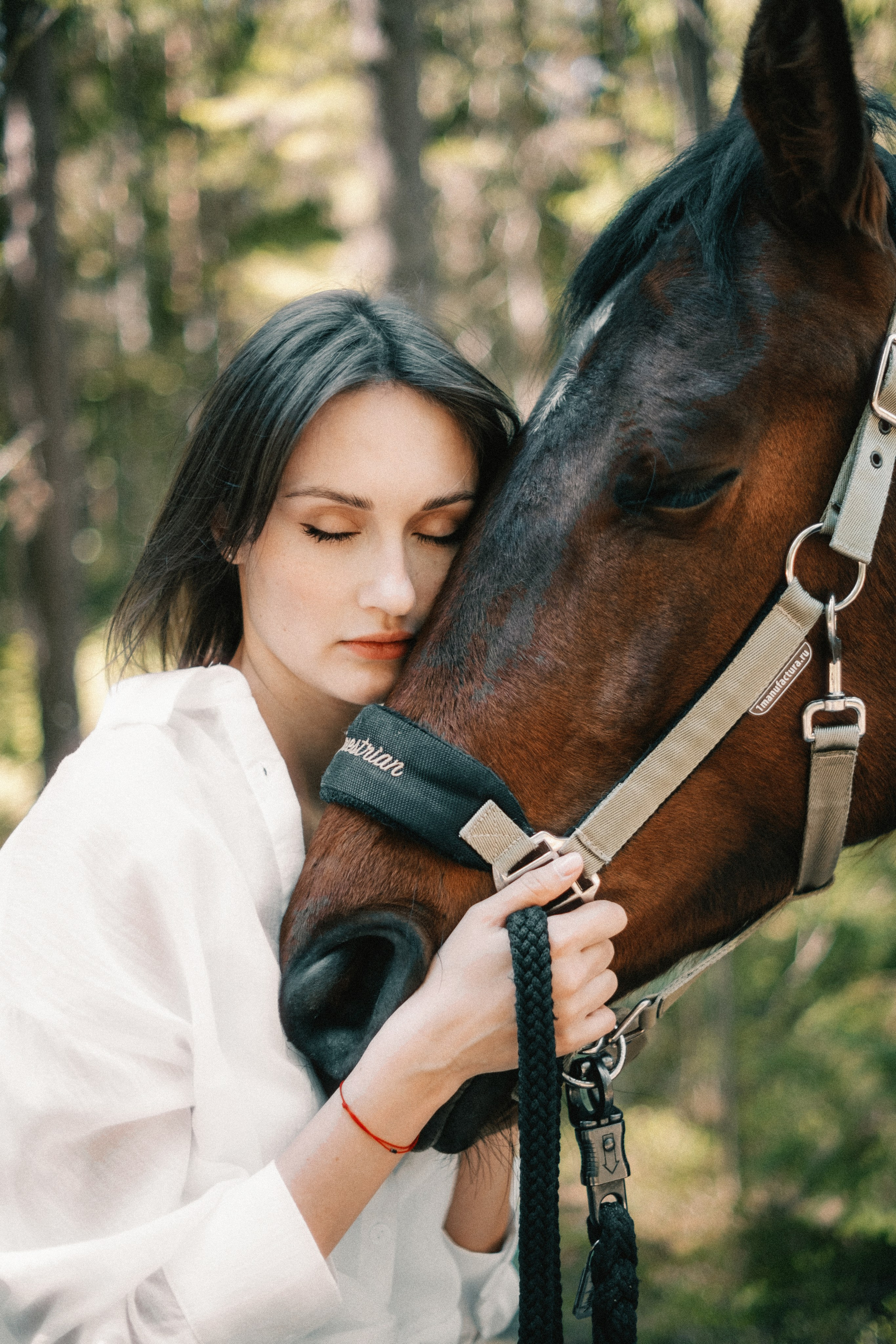 Наташа. Съёмка с лошадкой. Lickord