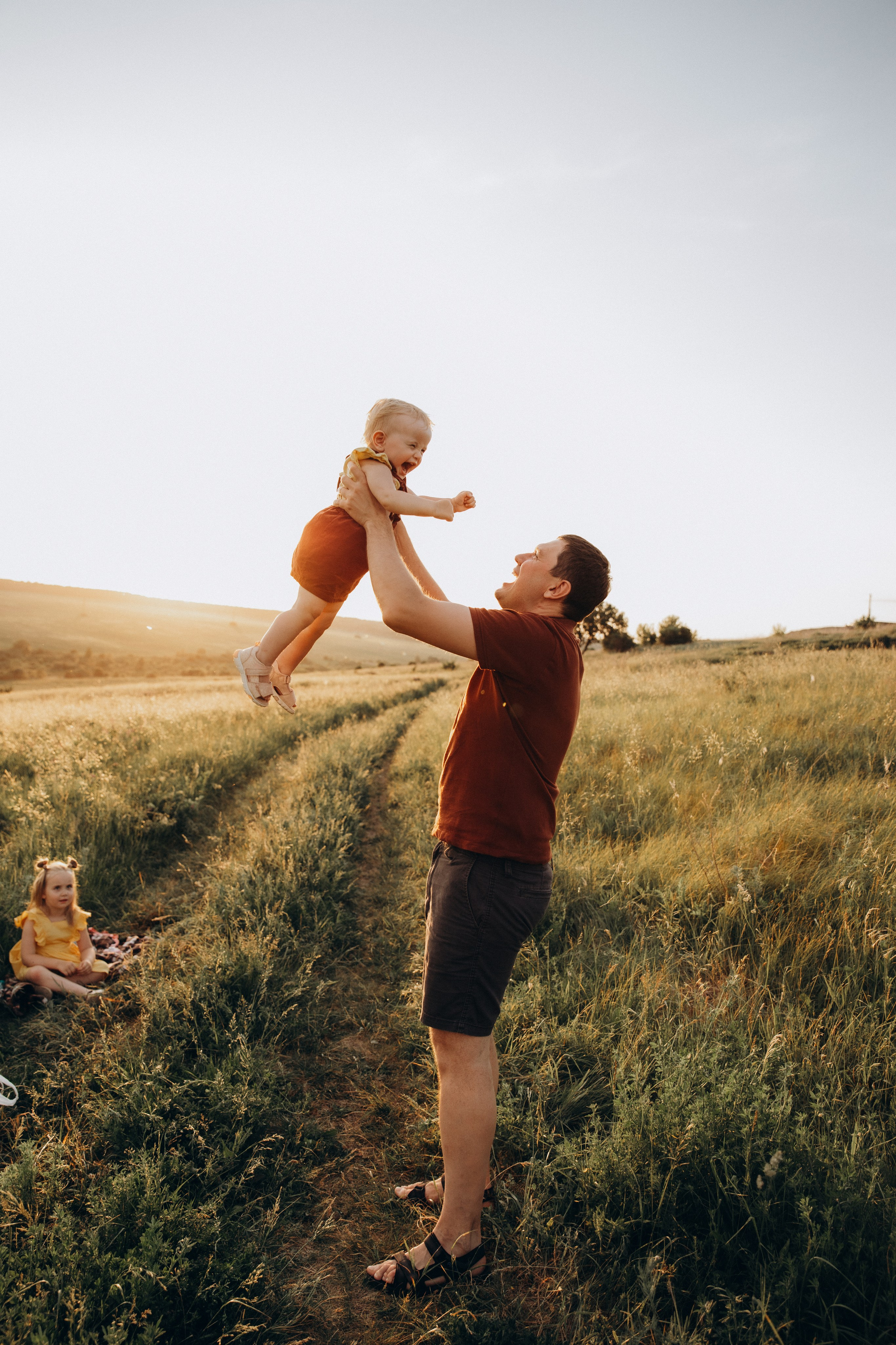 Папа и дочки. Семейный фотограф документалист в Пензе Лопатинская Татья