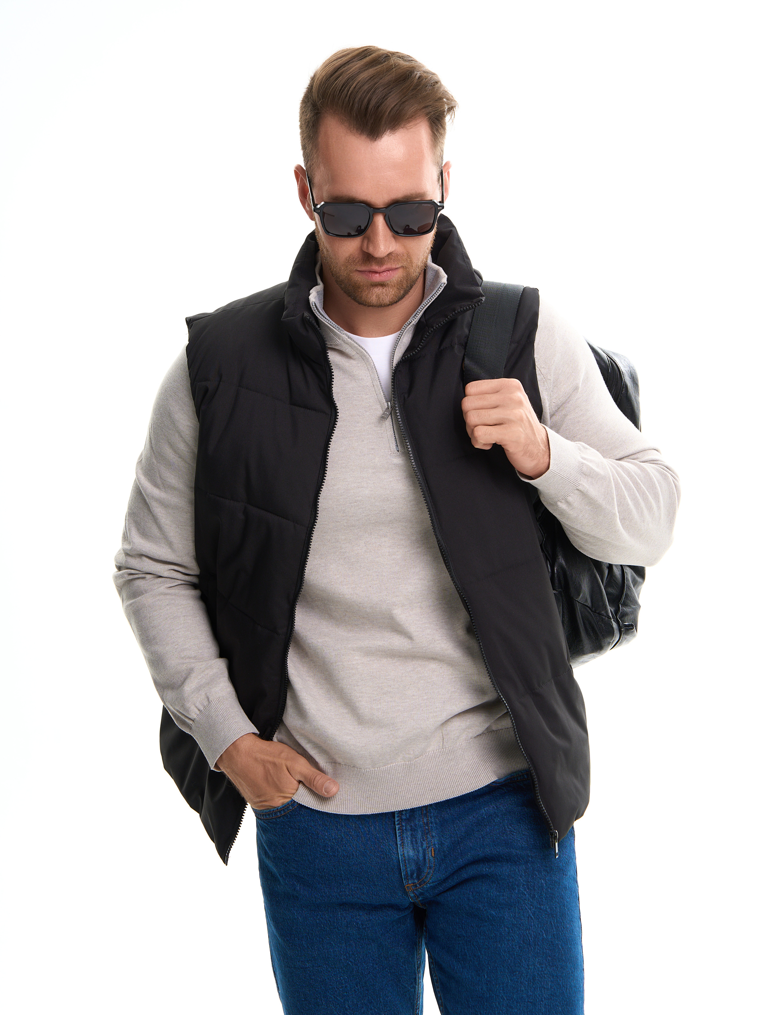 Съемка для WB «Мужские желетки». Портретный и Контент фотограф Григорий Семенов (Grifon) в Ижевске