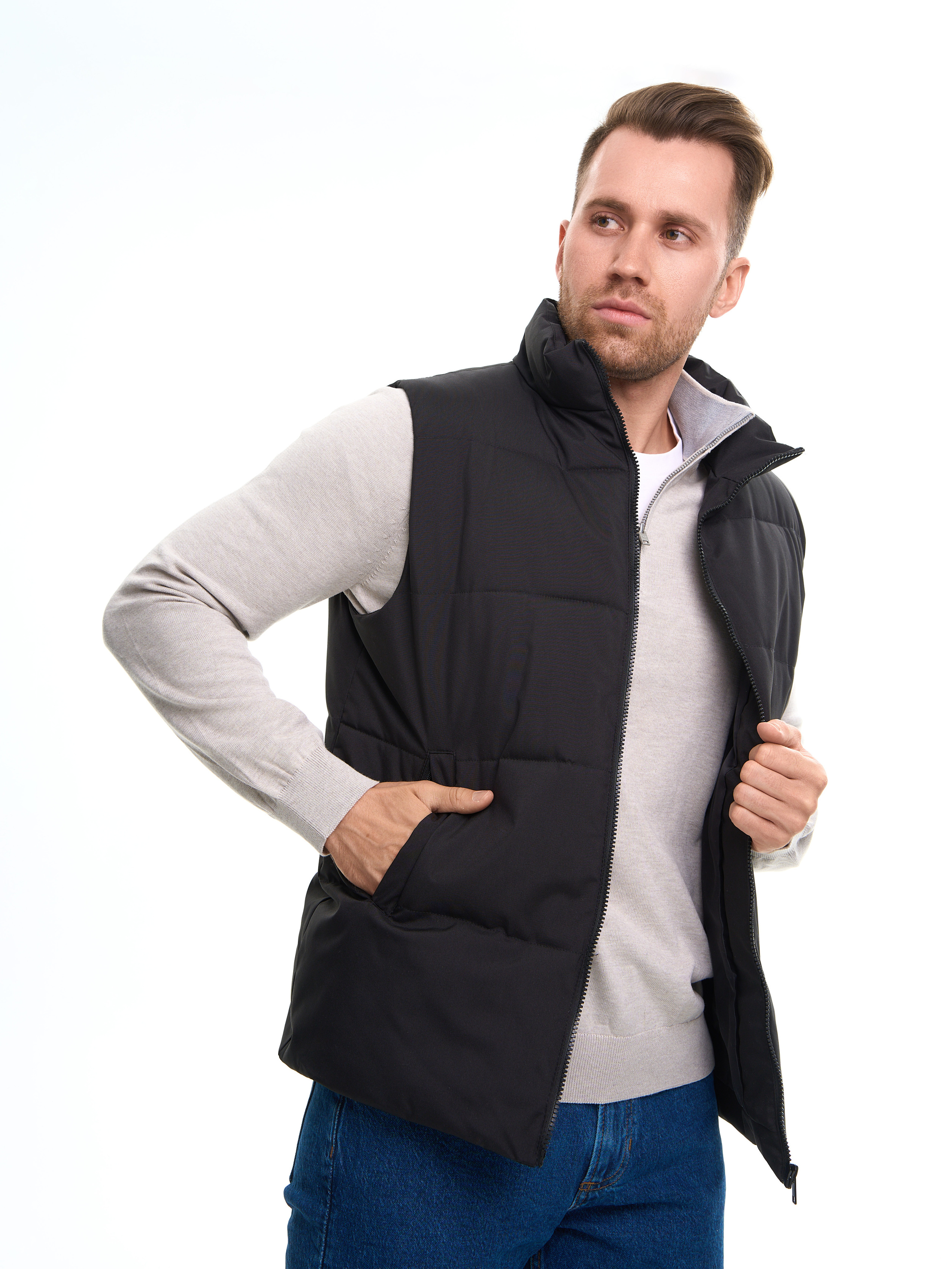 Съемка для WB «Мужские желетки». Портретный и Контент фотограф Григорий Семенов (Grifon) в Ижевске