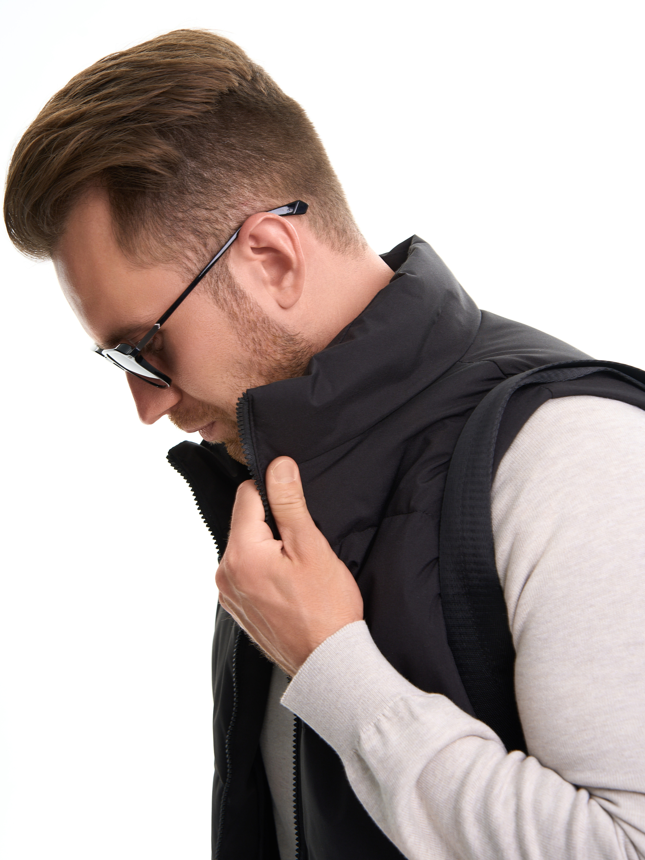 Съемка для WB «Мужские желетки». Портретный и Контент фотограф Григорий Семенов (Grifon) в Ижевске