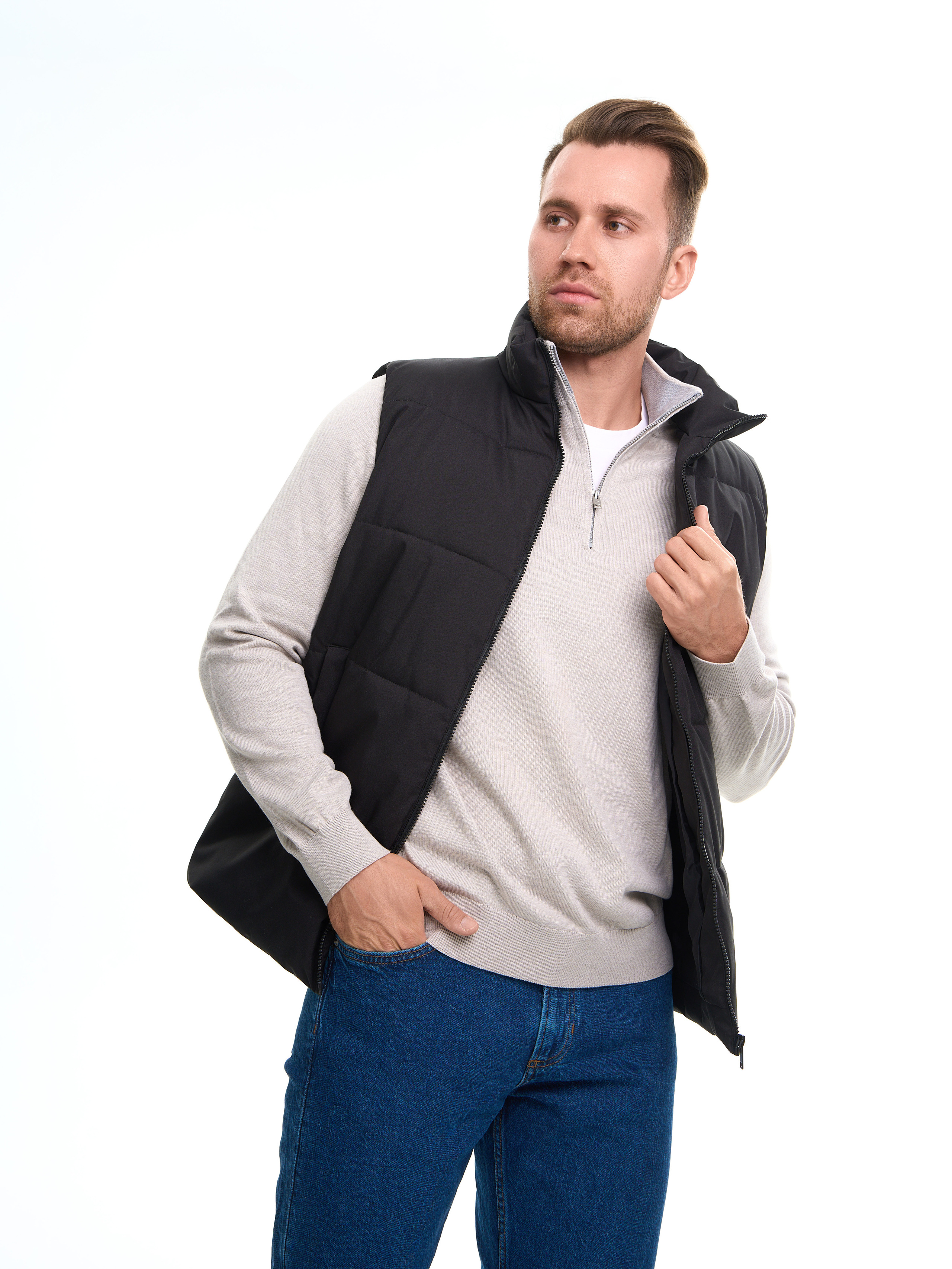 Съемка для WB «Мужские желетки». Портретный и Контент фотограф Григорий Семенов (Grifon) в Ижевске