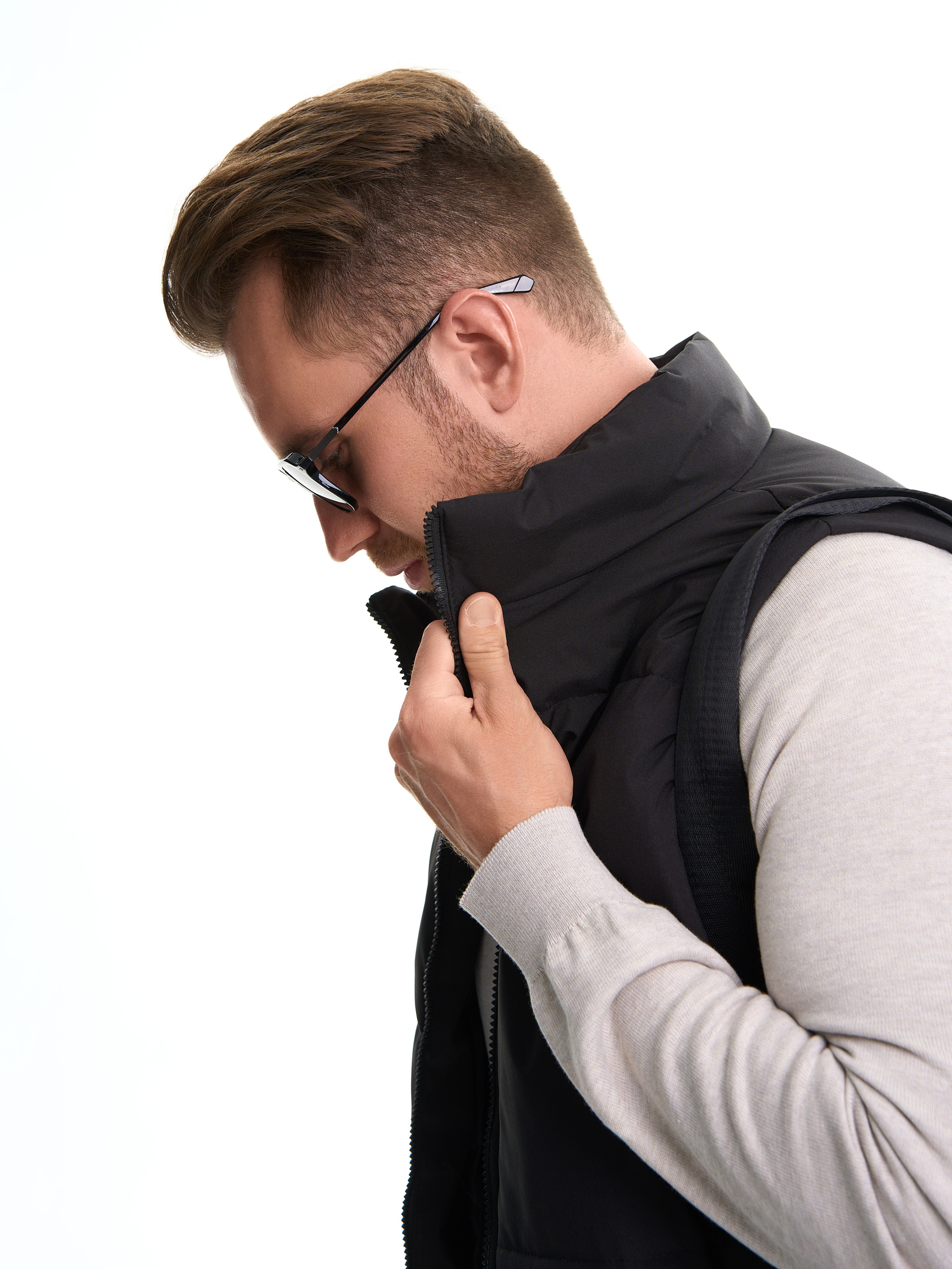 Съемка для WB «Мужские желетки». Портретный и Контент фотограф Григорий Семенов (Grifon) в Ижевске