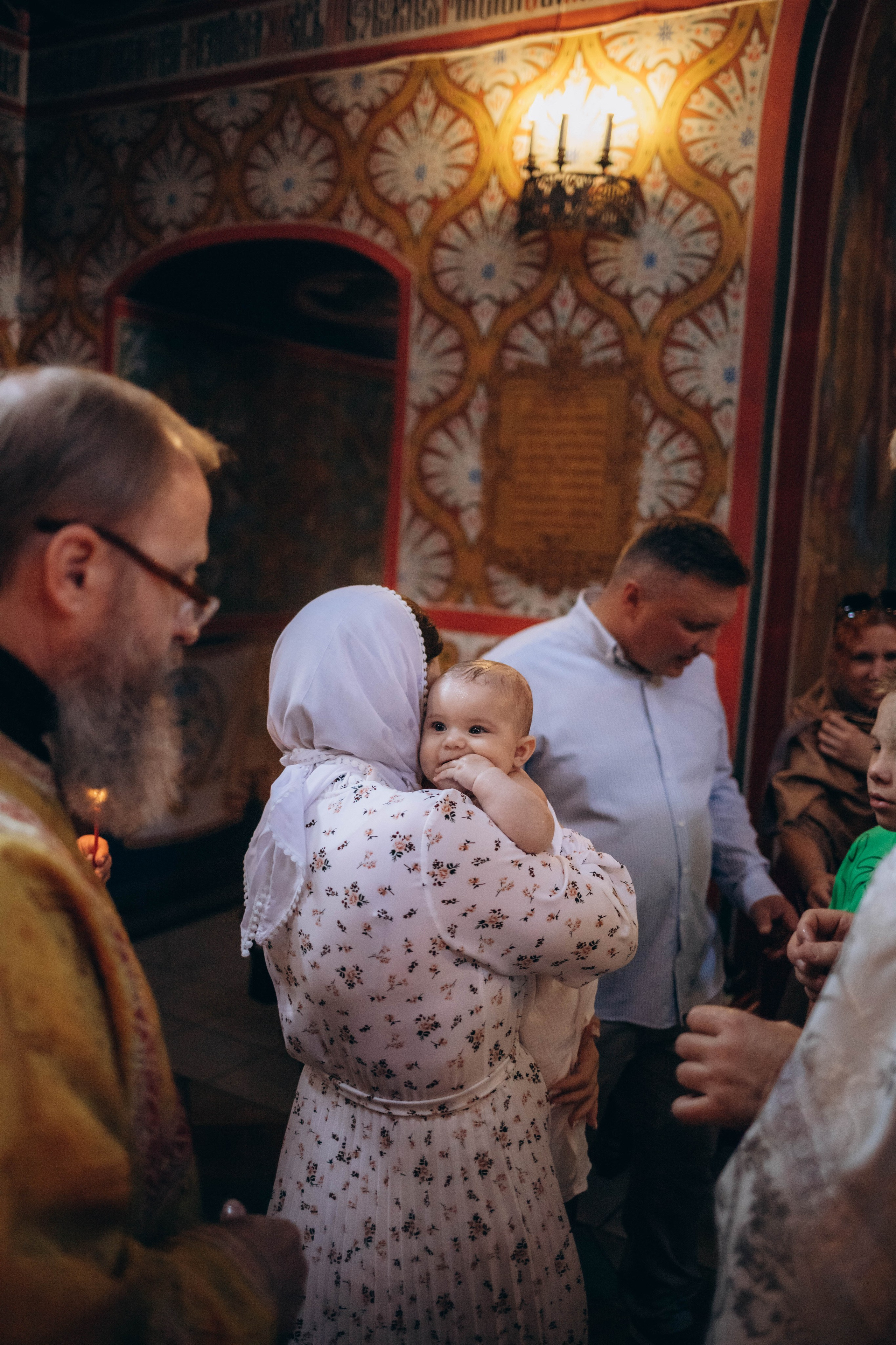 Крещение Ариши. Семейный и детский фотограф в Москве Александра Нараевская
