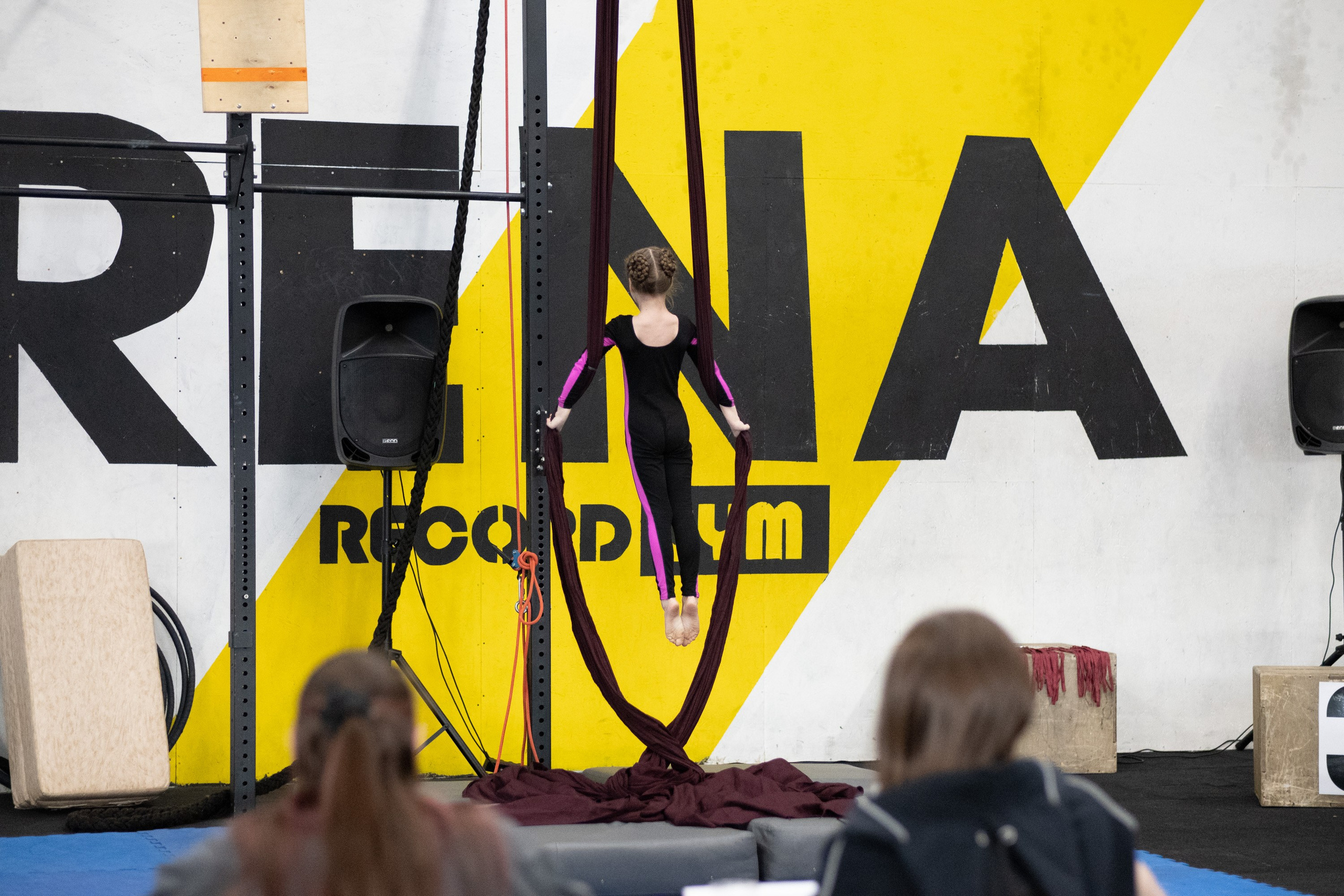 Внутриклубные соревнования по воздушной гимнастике 02.04.23