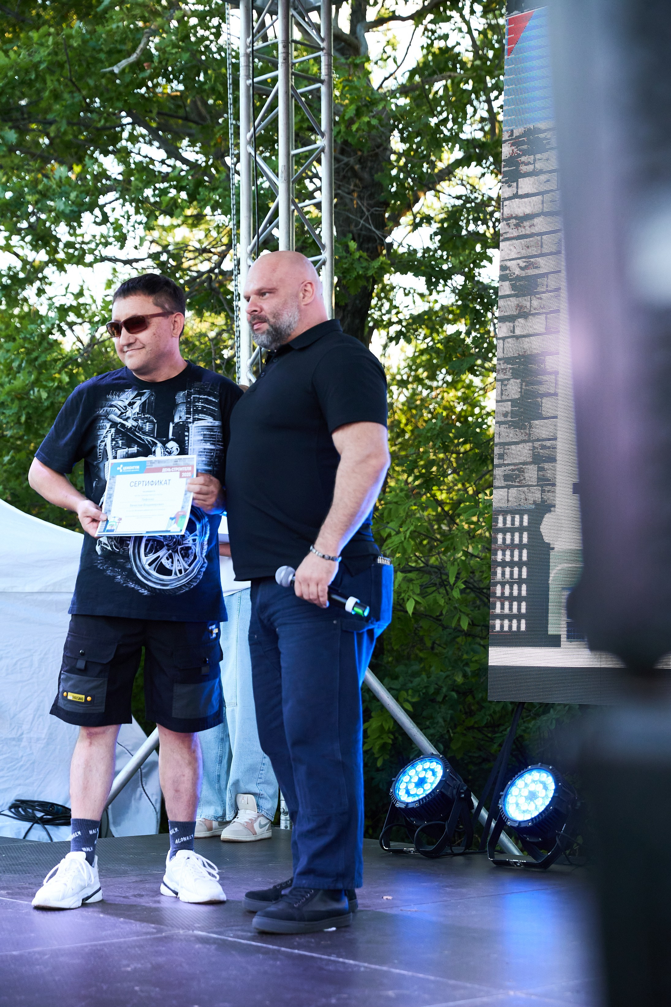 День строителя. Фотограф Максим Маркелов