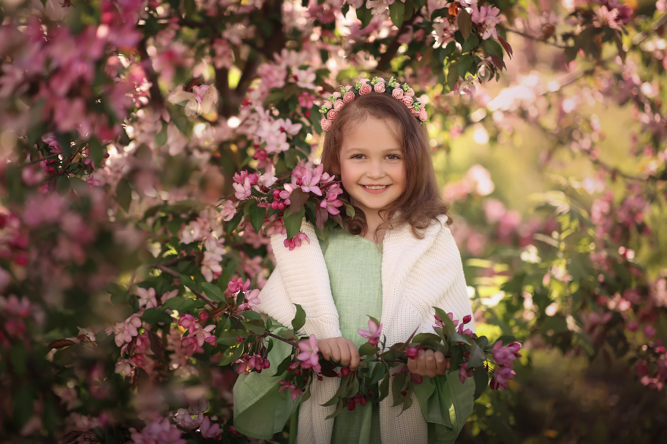Карина Розовая яблоня. Фотограф на крещение и венчание
