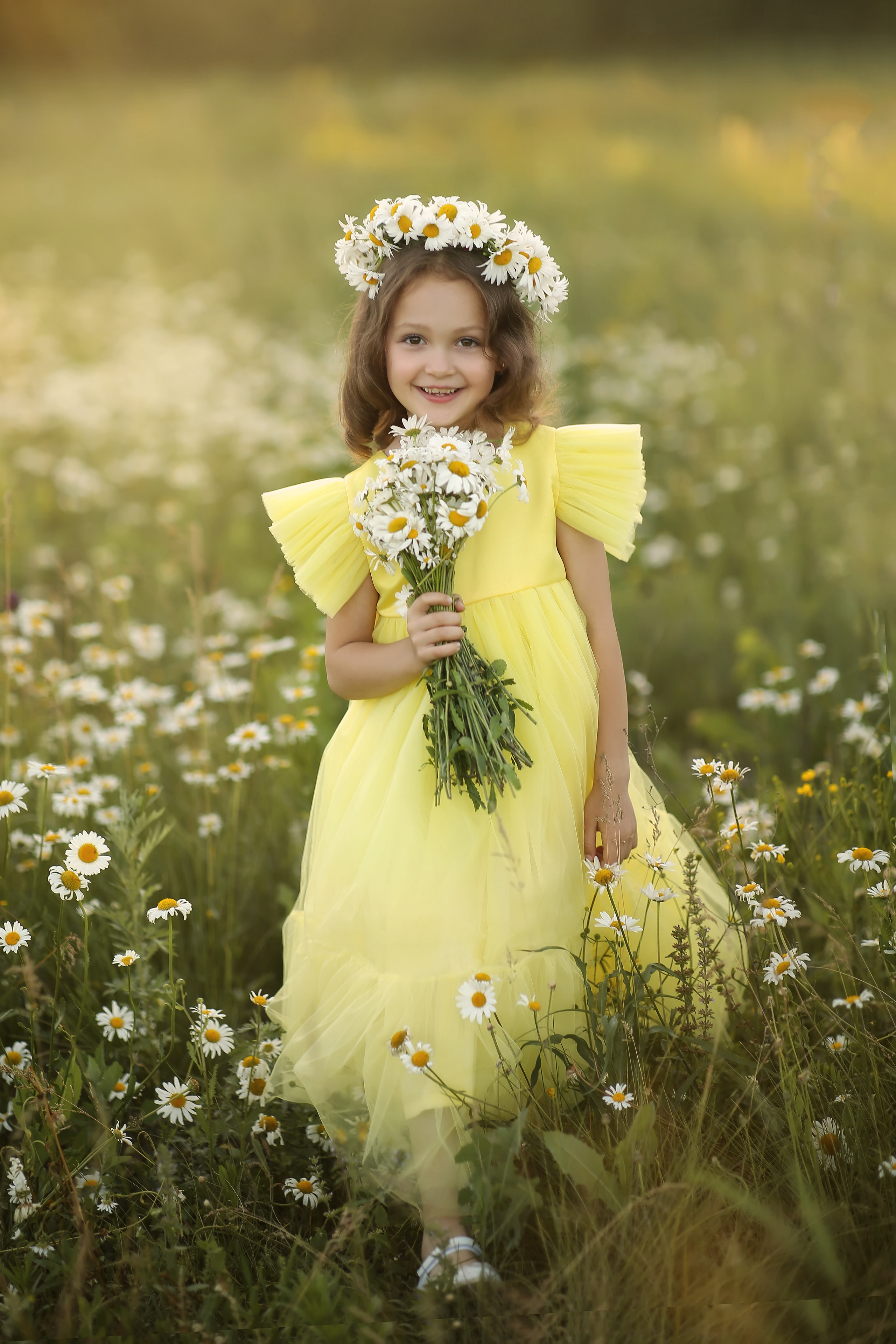 Карина и Даша ромашка. Фотограф на крещение и венчание