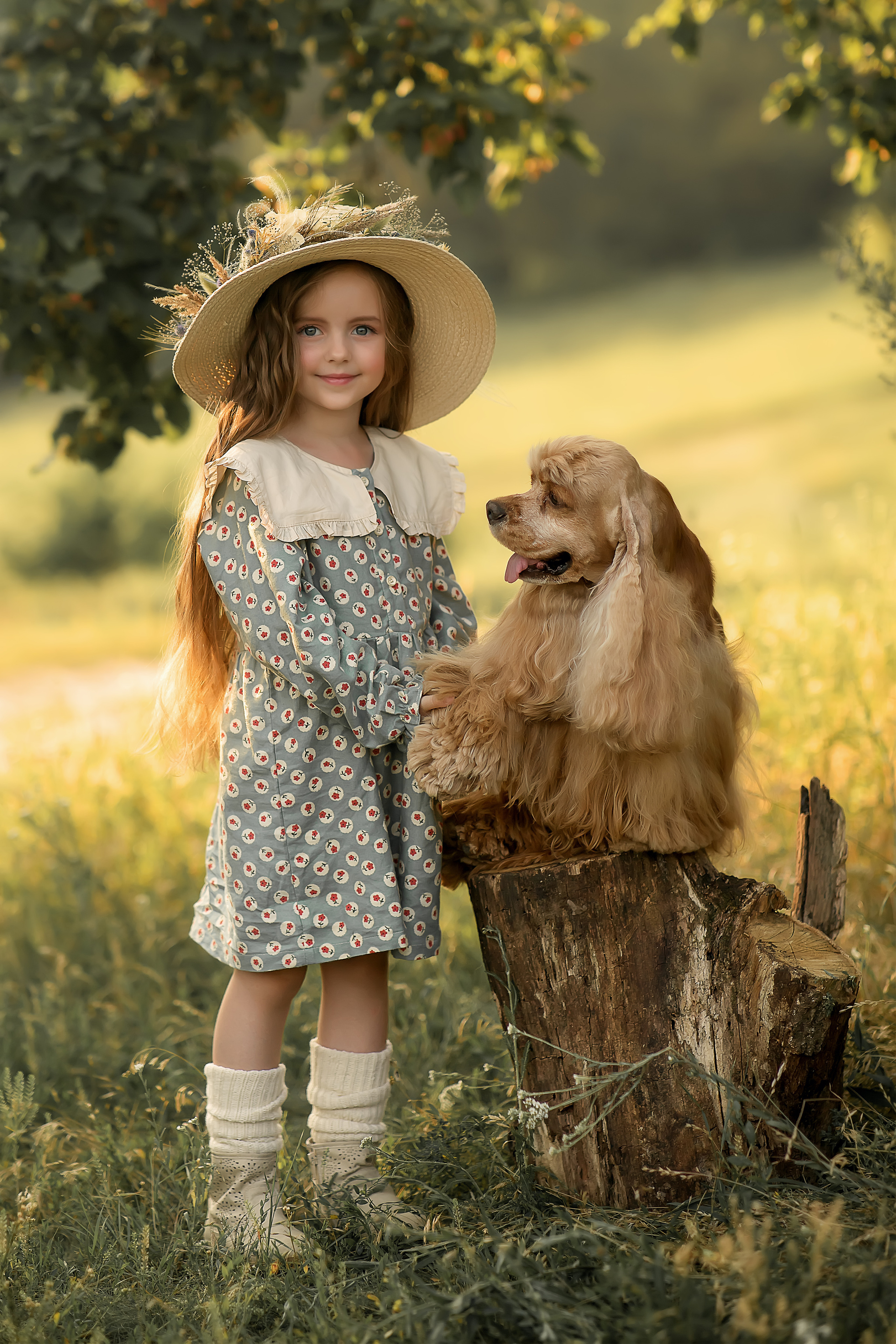 Полина с собачкой. Фотограф на крещение и венчание