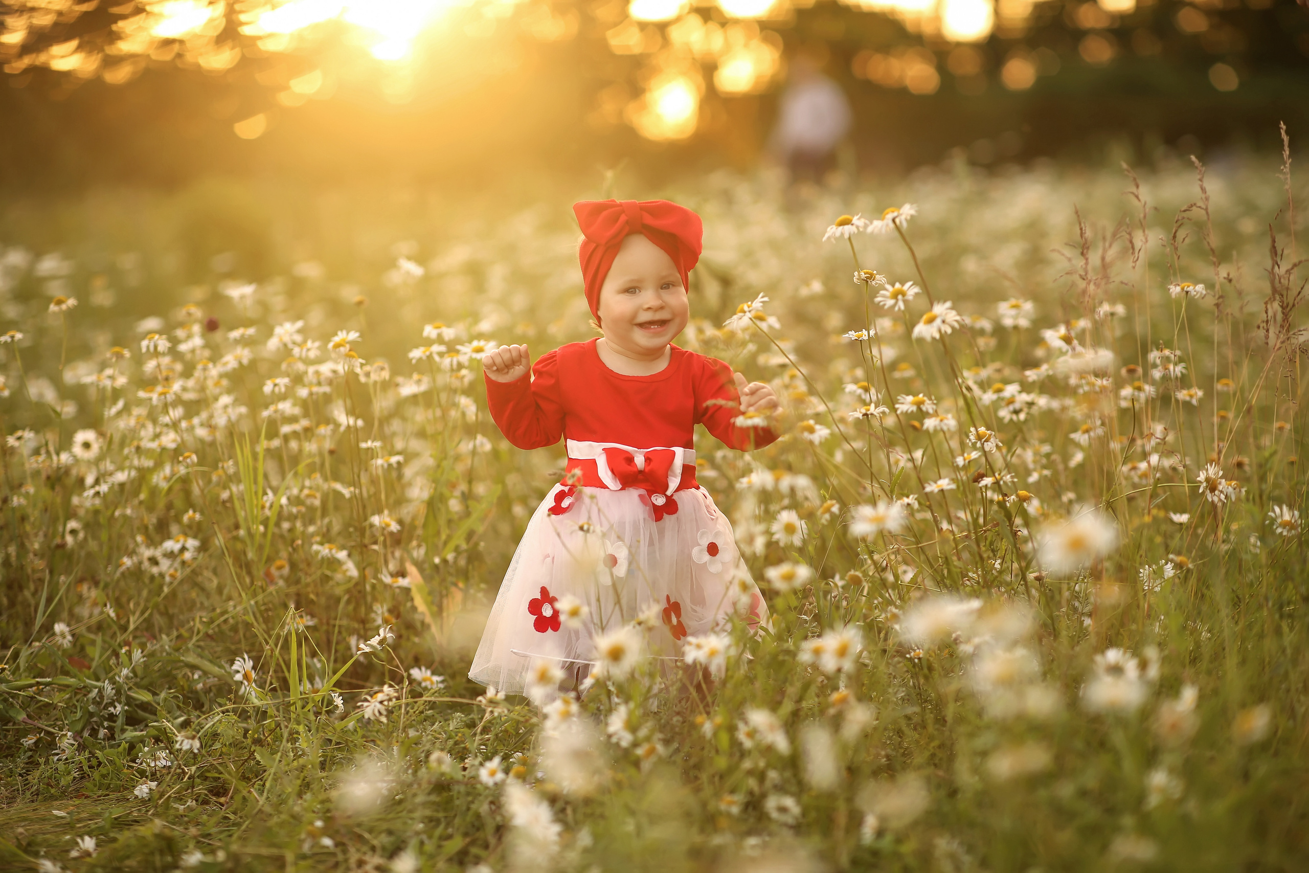 Ромашки Викуся, Настя, Толик. Фотограф на крещение и венчание
