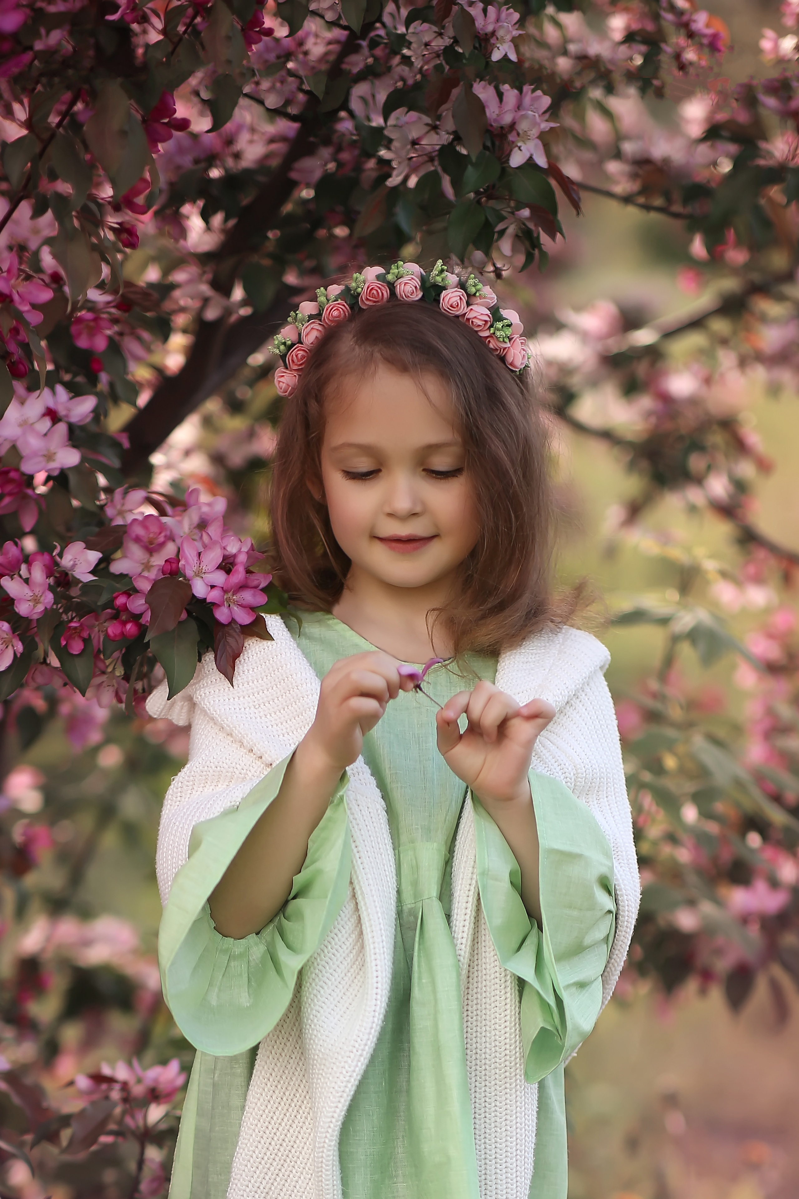 Карина Розовая яблоня. Фотограф на крещение и венчание