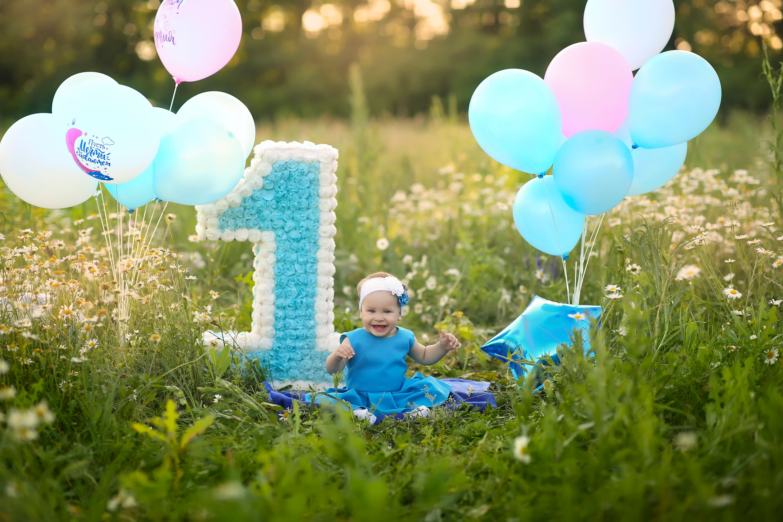 Ромашки Викуся, Настя, Толик. Фотограф на крещение и венчание