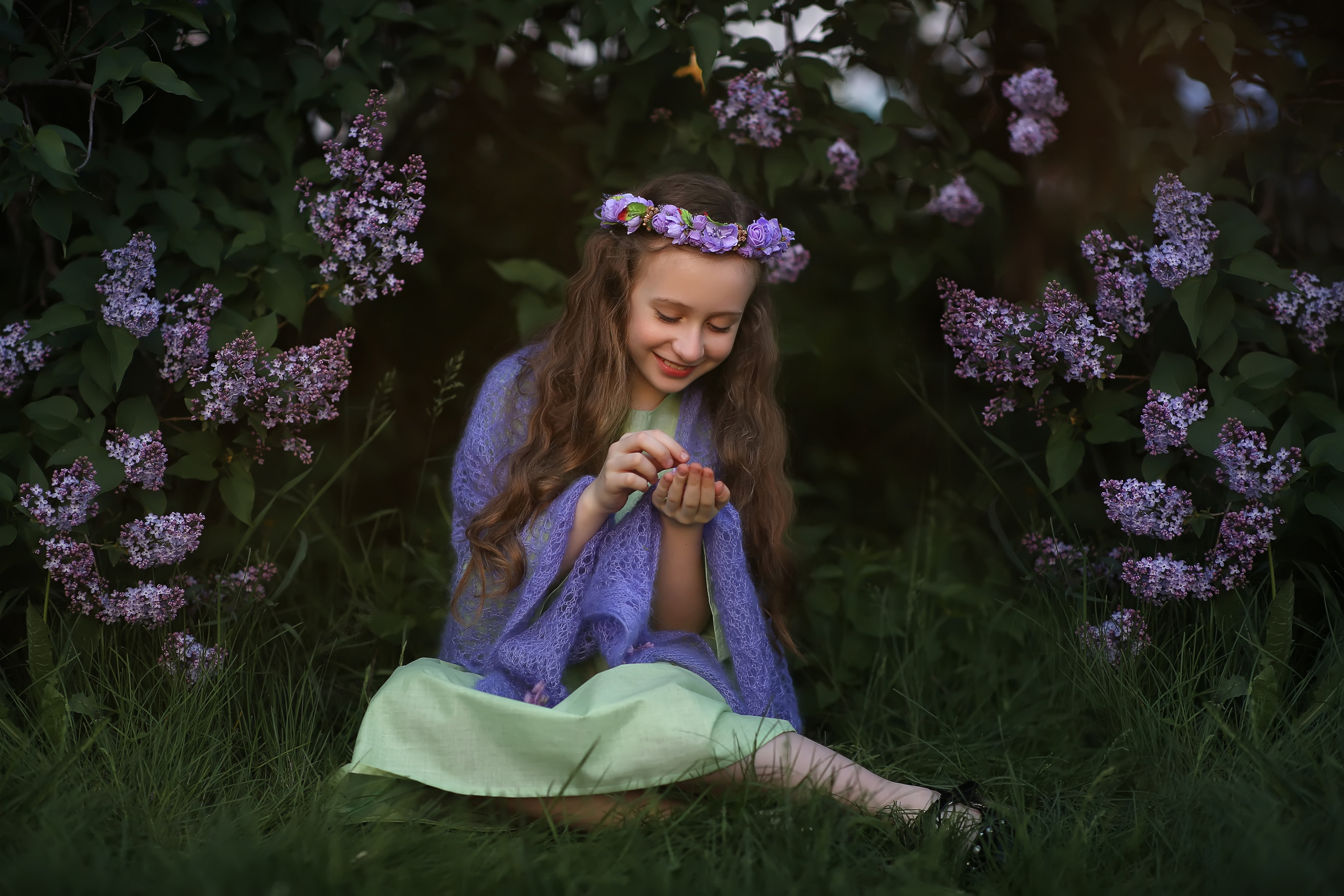 Даша сирень. Фотограф на крещение и венчание