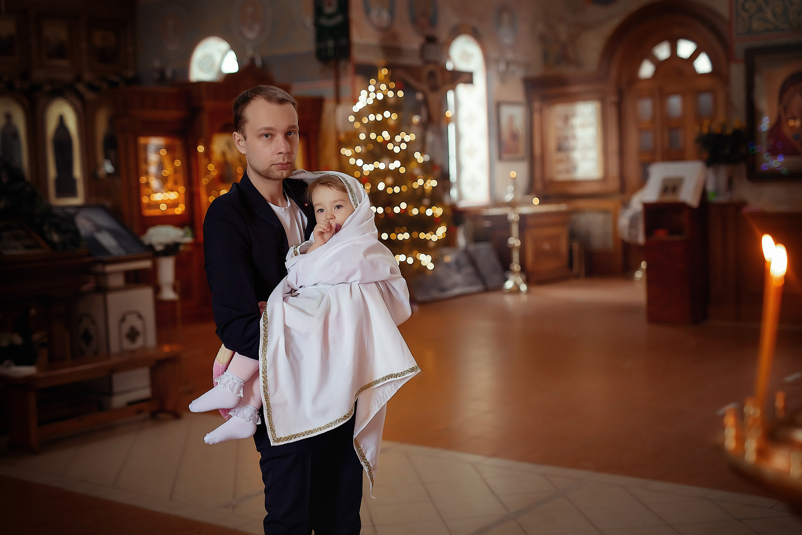 Крещение Мии Церковь Сергия Радонежского. Фотограф на крещение и венчание