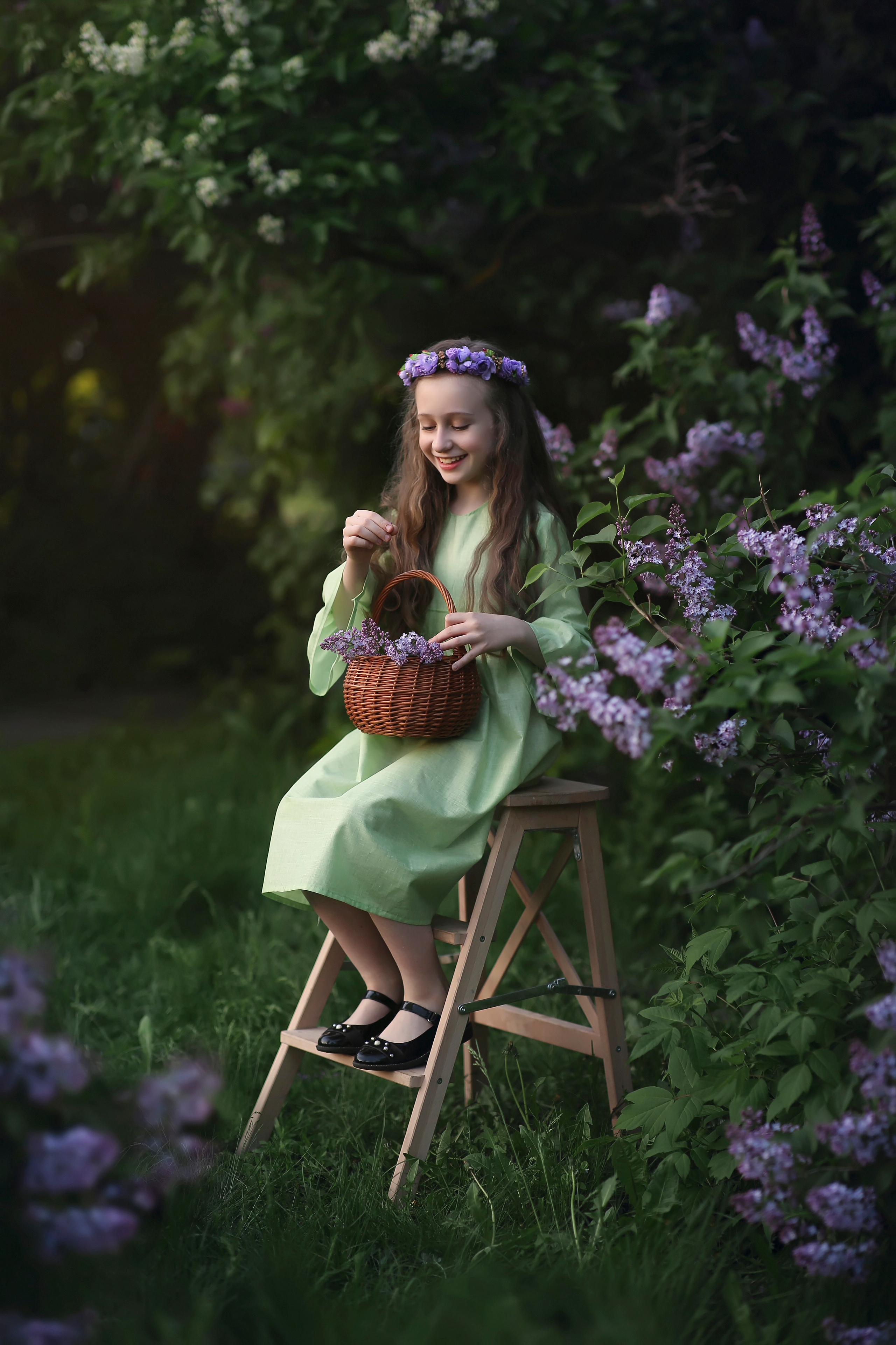 Даша сирень. Фотограф на крещение и венчание