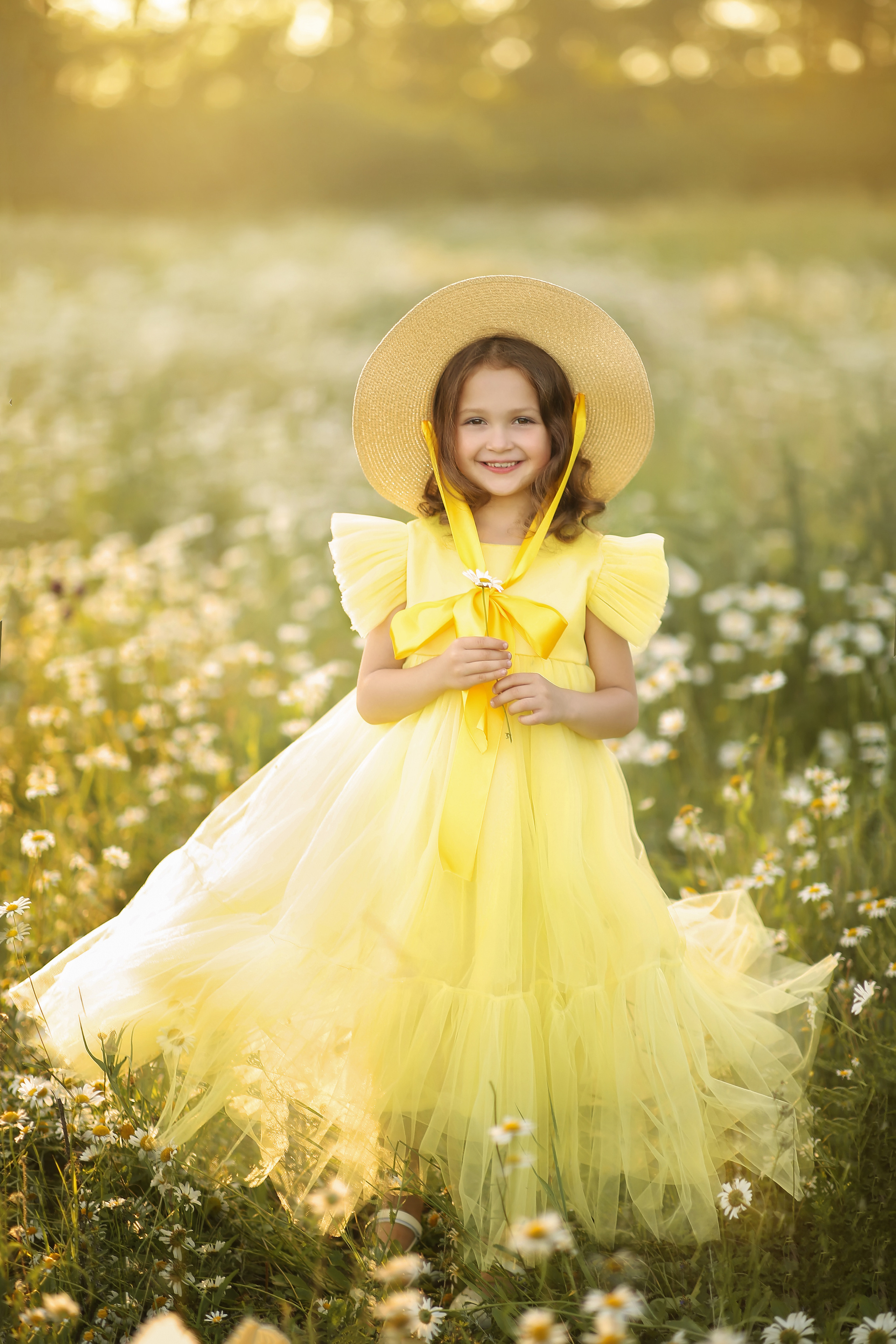 Карина и Даша ромашка. Фотограф на крещение и венчание