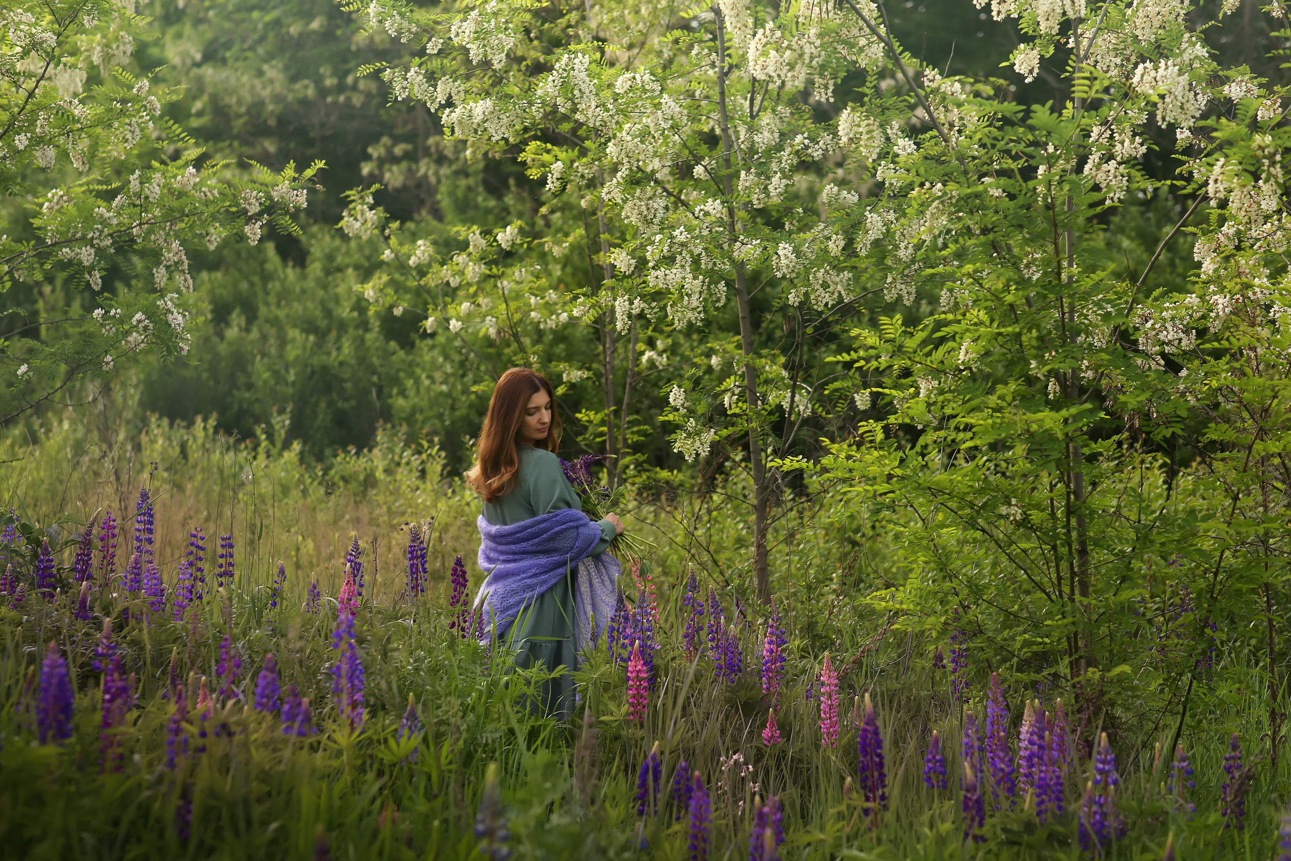 Люпины моя семья. Фотограф на крещение и венчание