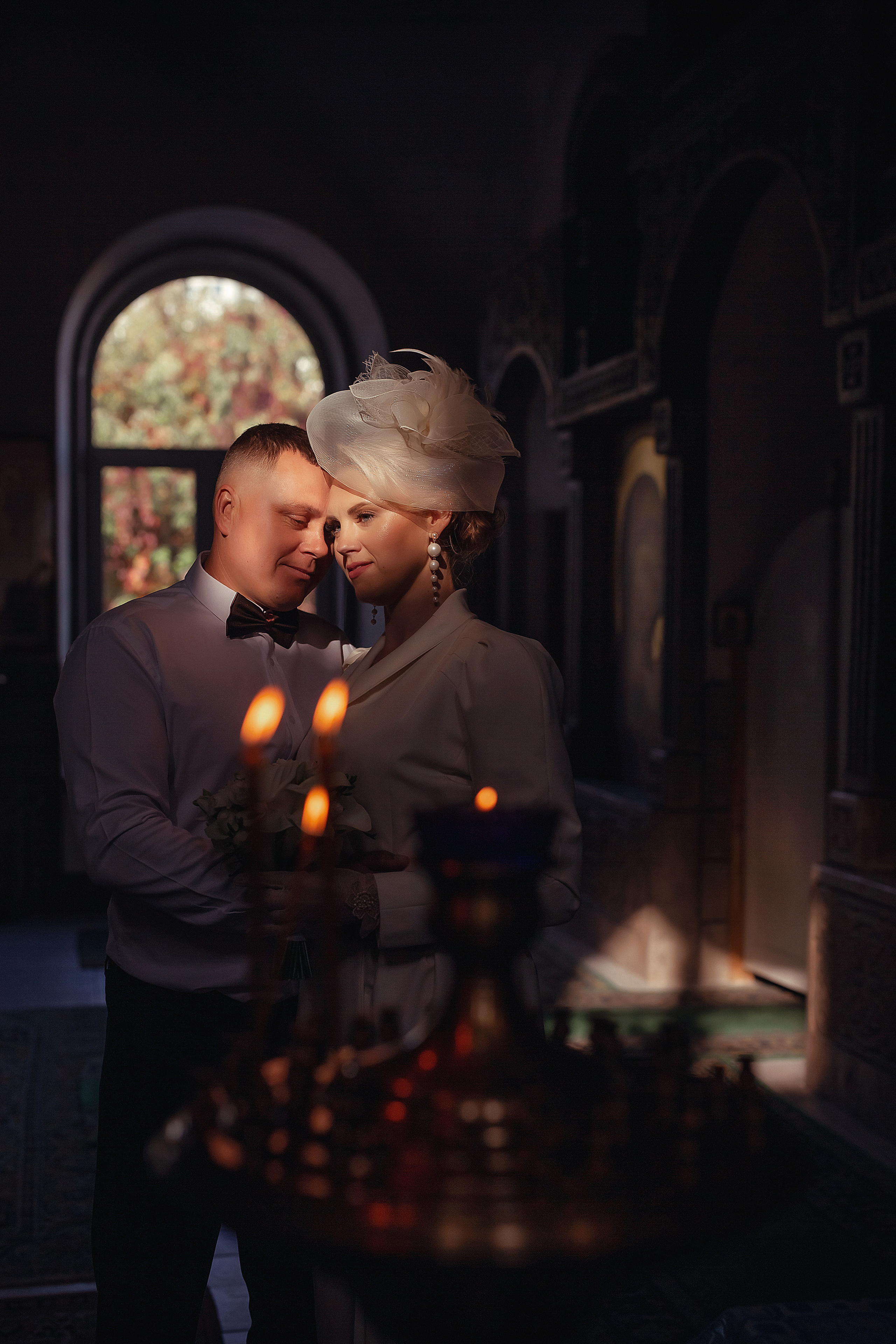 Венчание Сергея и Ксении Тихвино-Онуфриевский храм. Фотограф на крещение и венчание