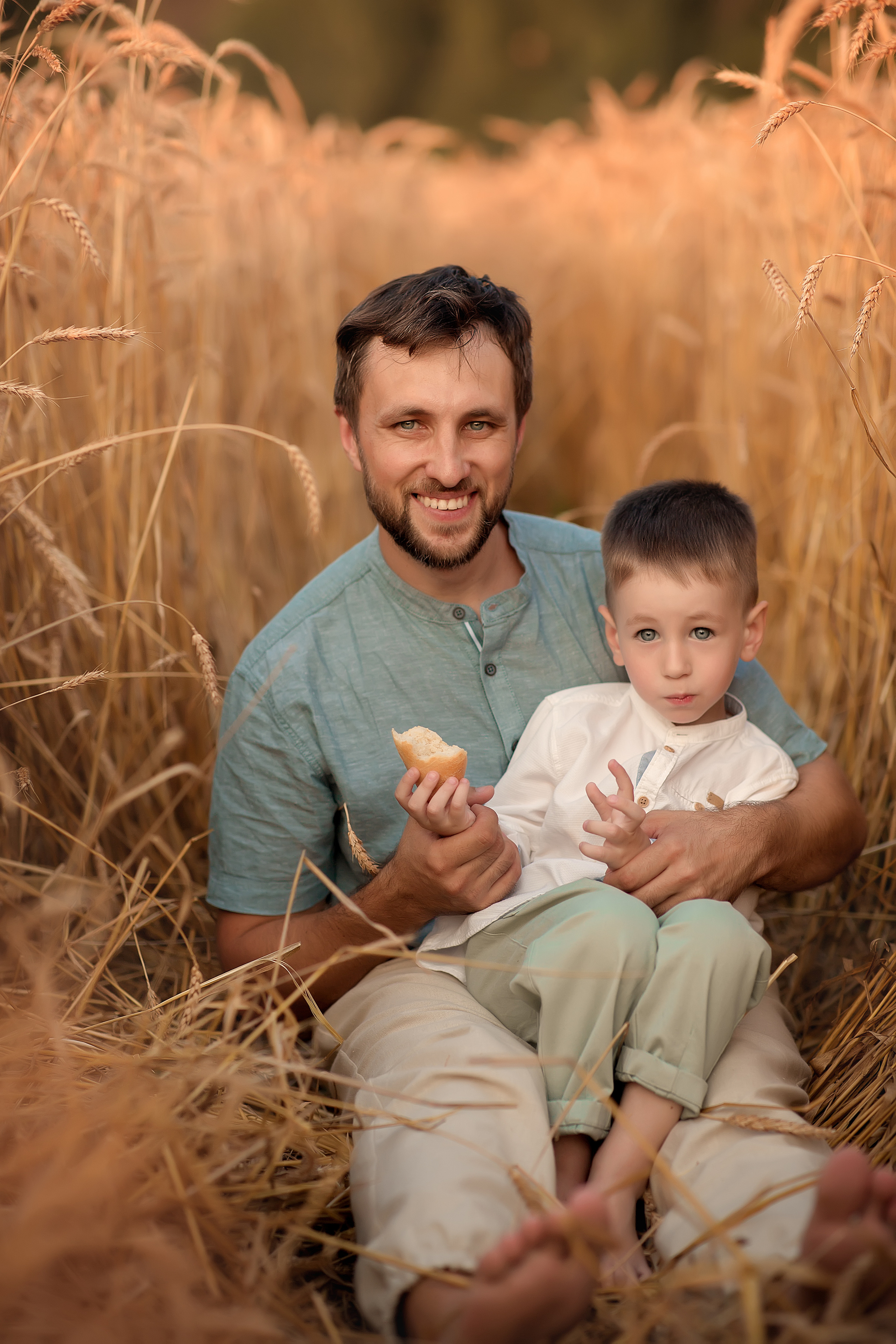 Катя, Владимир и Вовочка. Фотограф на крещение и венчание