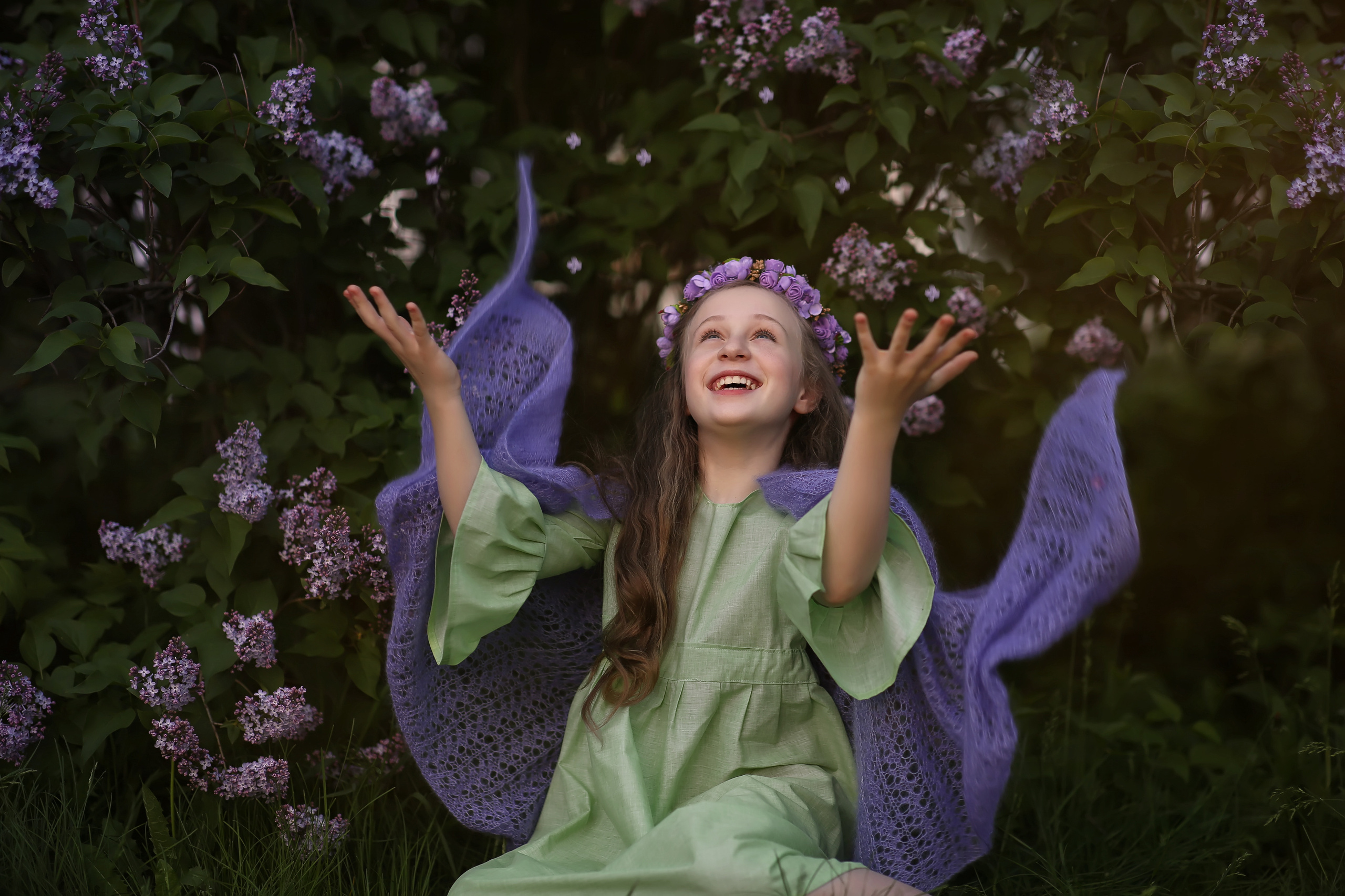 Даша сирень. Фотограф на крещение и венчание