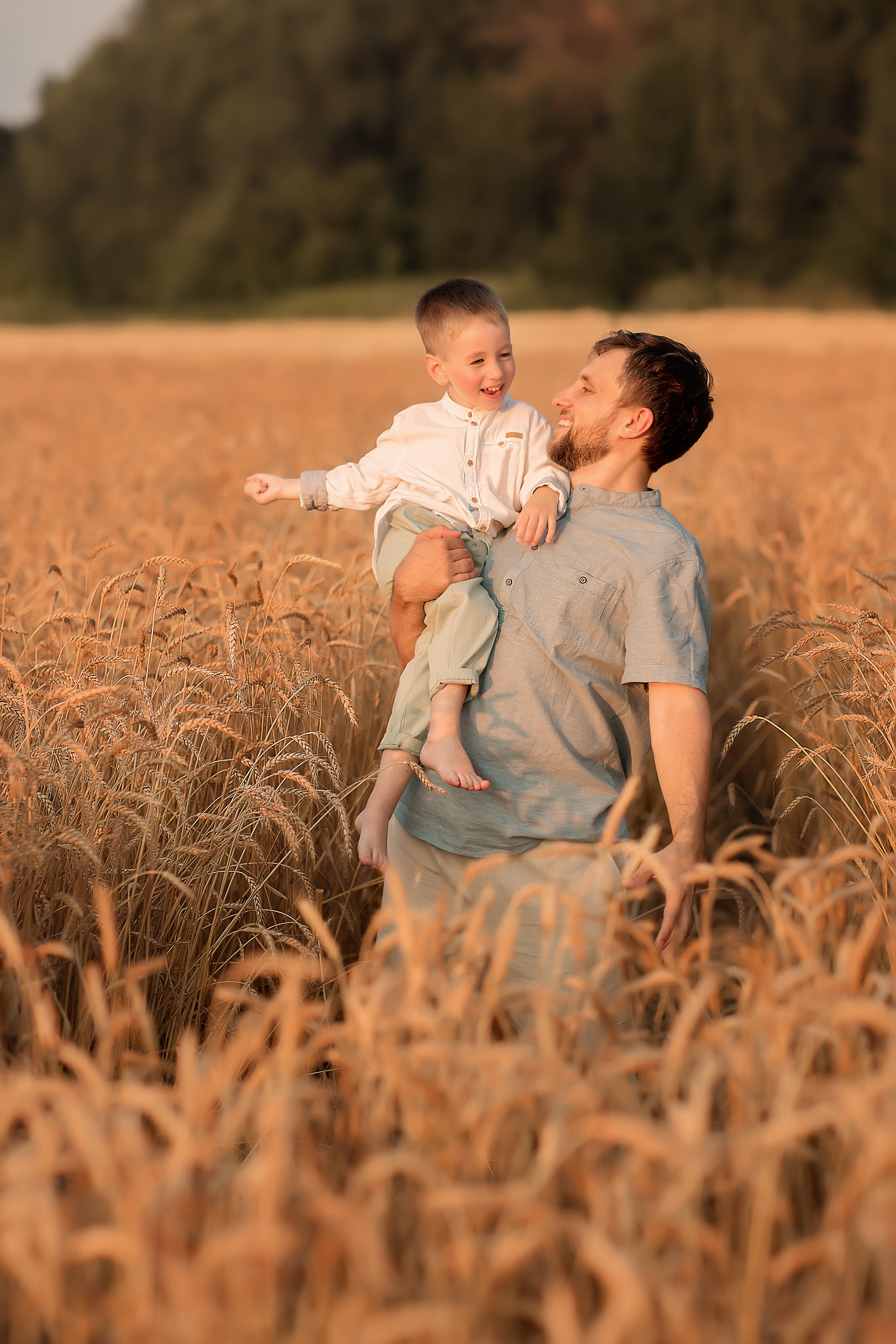 Катя, Владимир и Вовочка. Фотограф на крещение и венчание