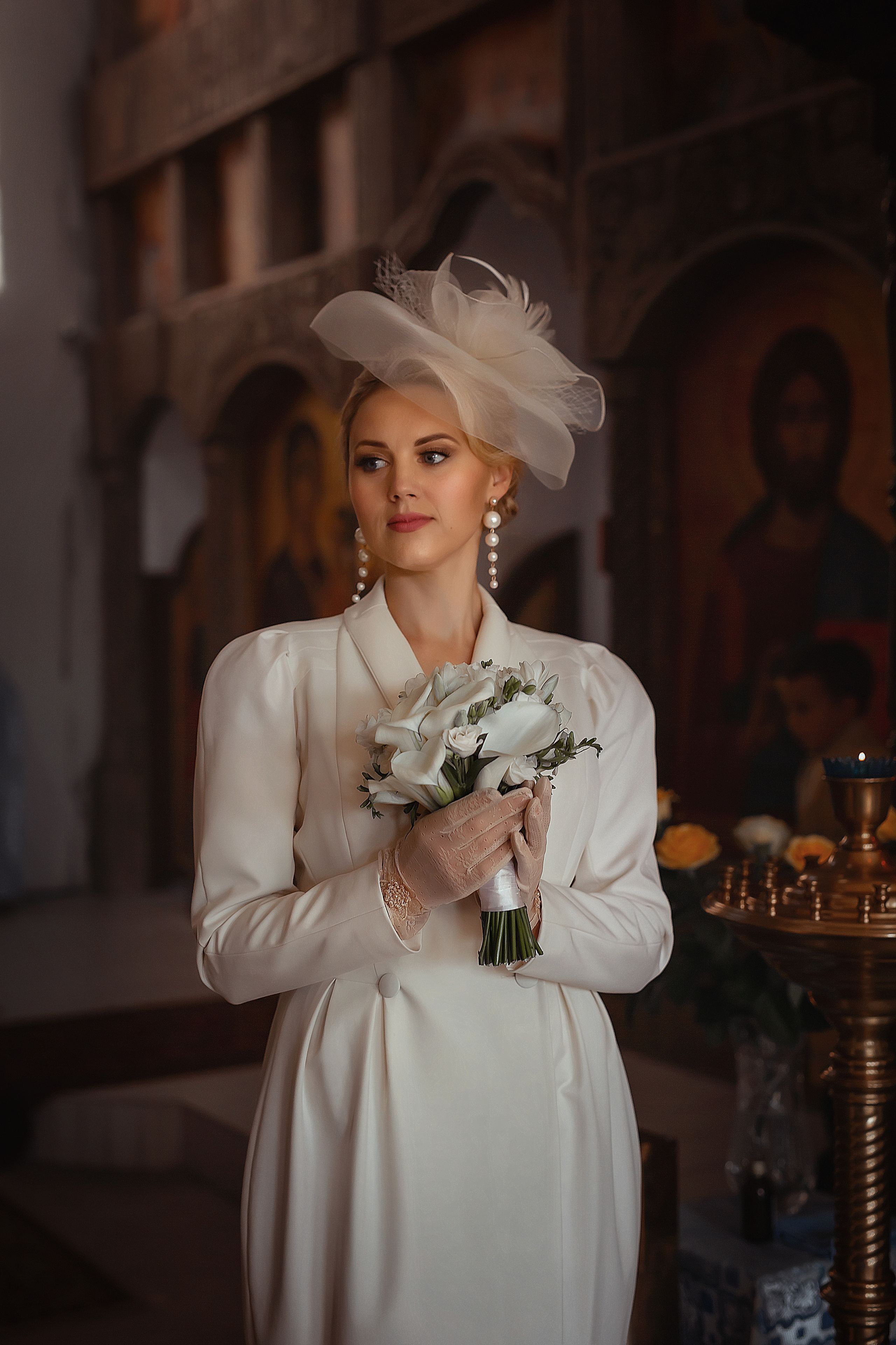 Венчание Сергея и Ксении Тихвино-Онуфриевский храм. Фотограф на крещение и венчание