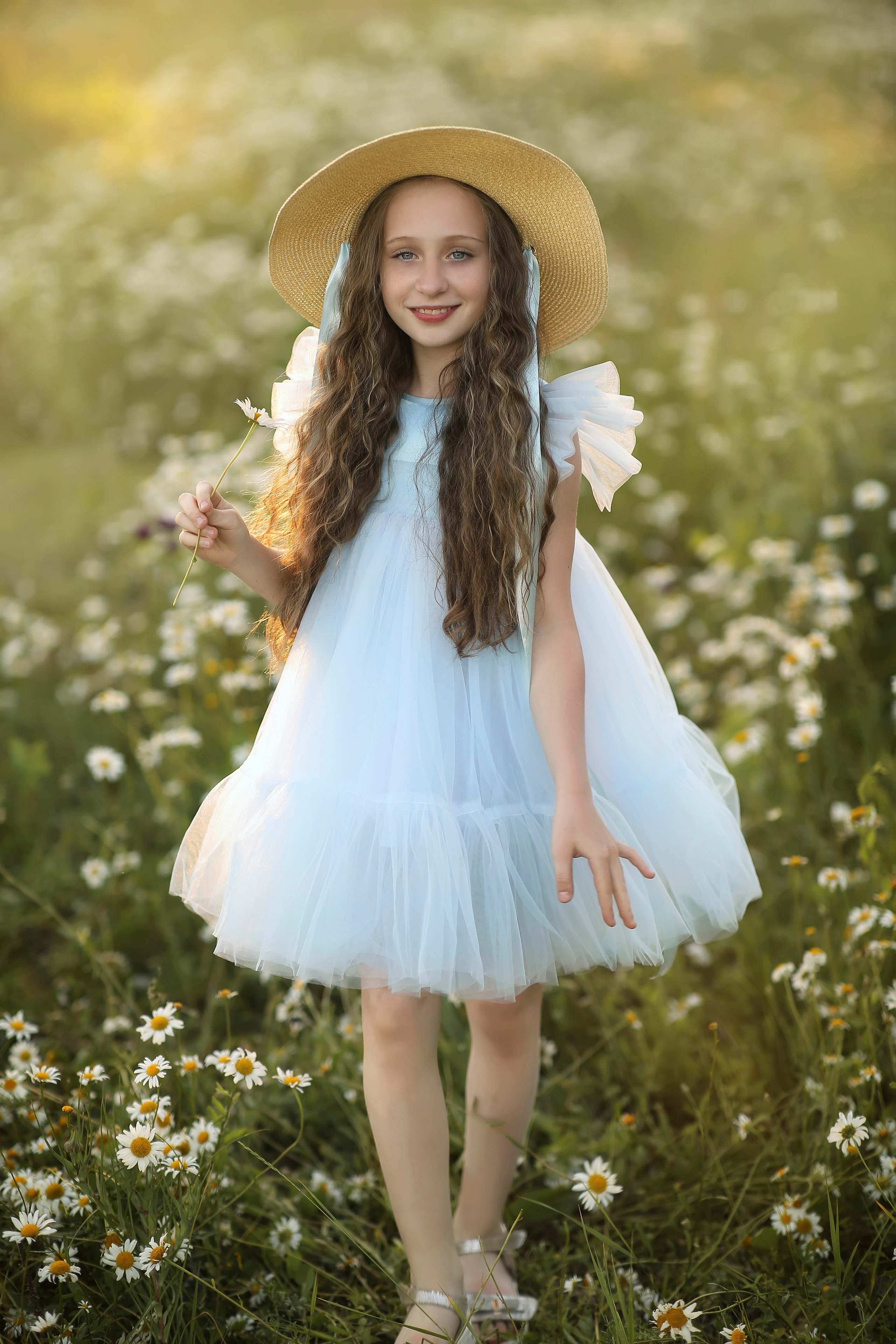 Карина и Даша ромашка. Фотограф на крещение и венчание