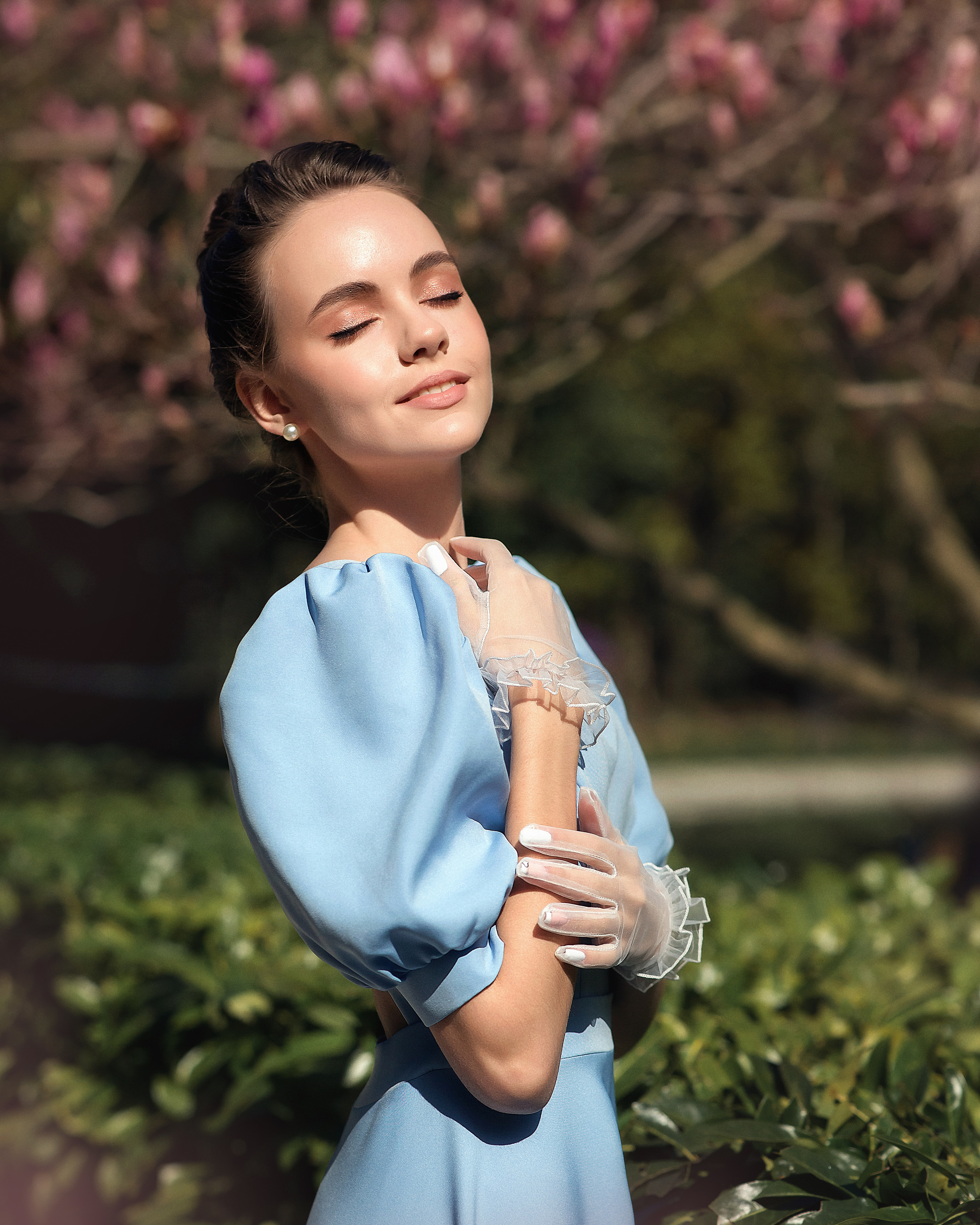 Полина магнолия. Фотограф на крещение и венчание