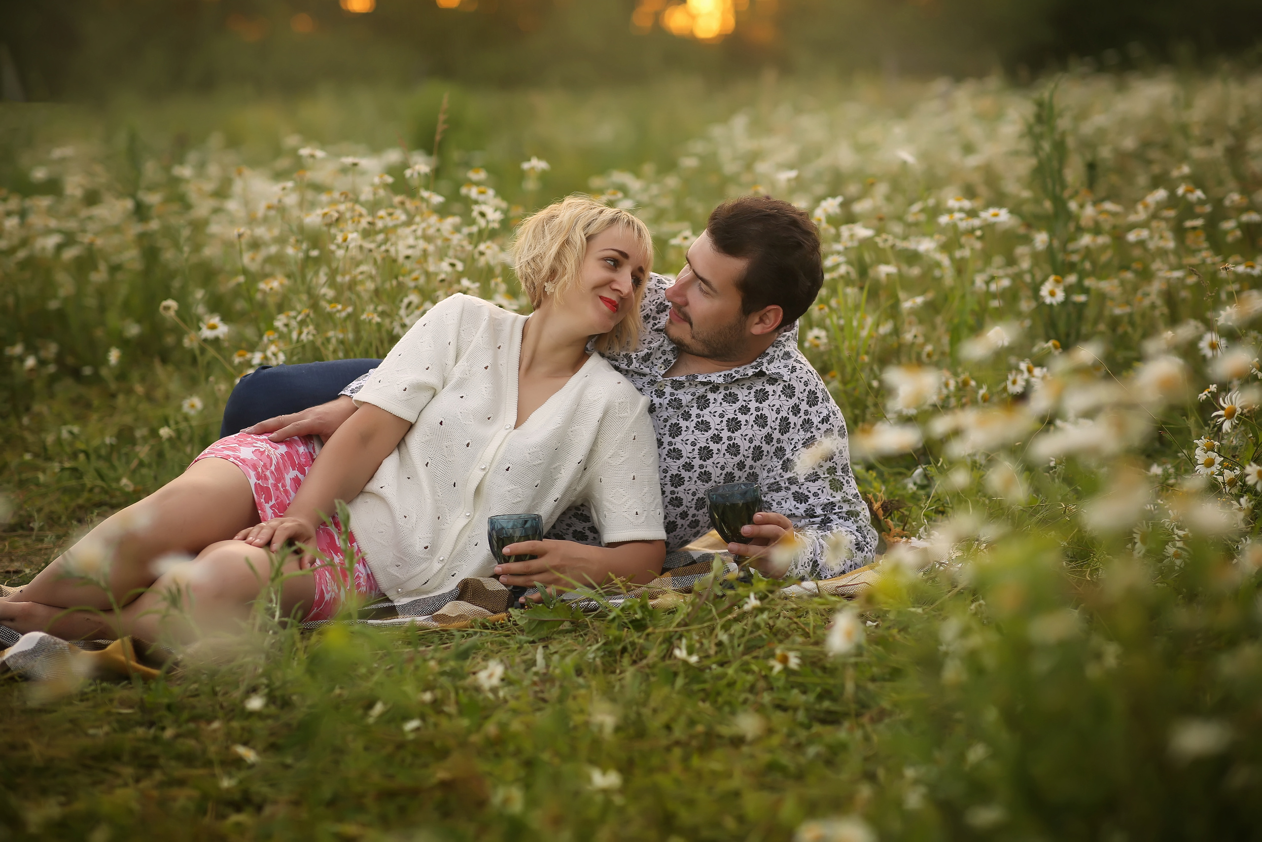 Ромашки Викуся, Настя, Толик. Фотограф на крещение и венчание