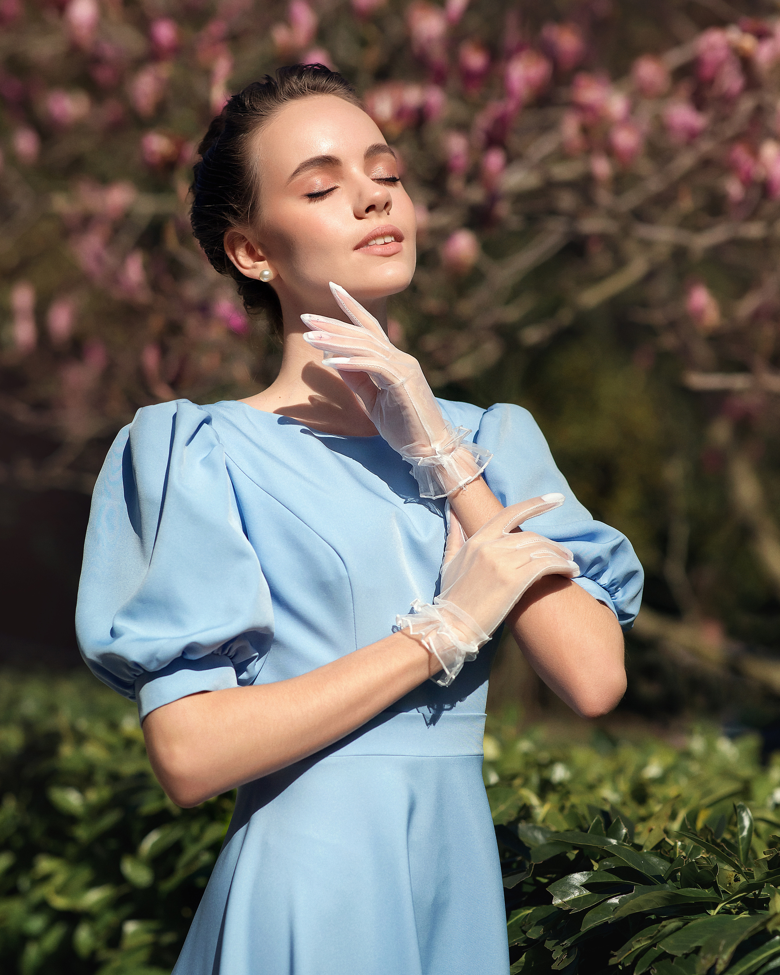 Полина магнолия. Фотограф на крещение и венчание