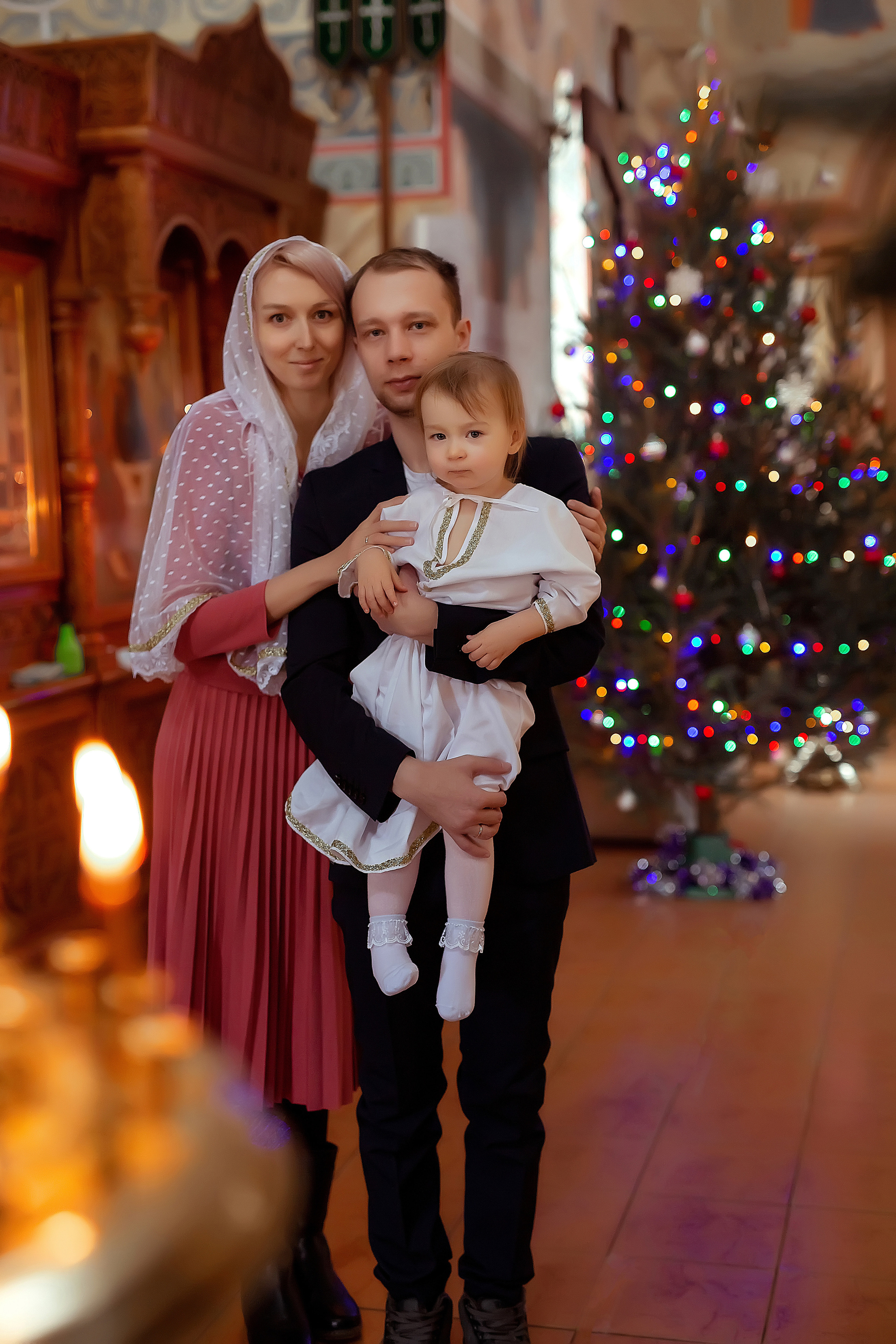 Крещение Мии Церковь Сергия Радонежского. Фотограф на крещение и венчание