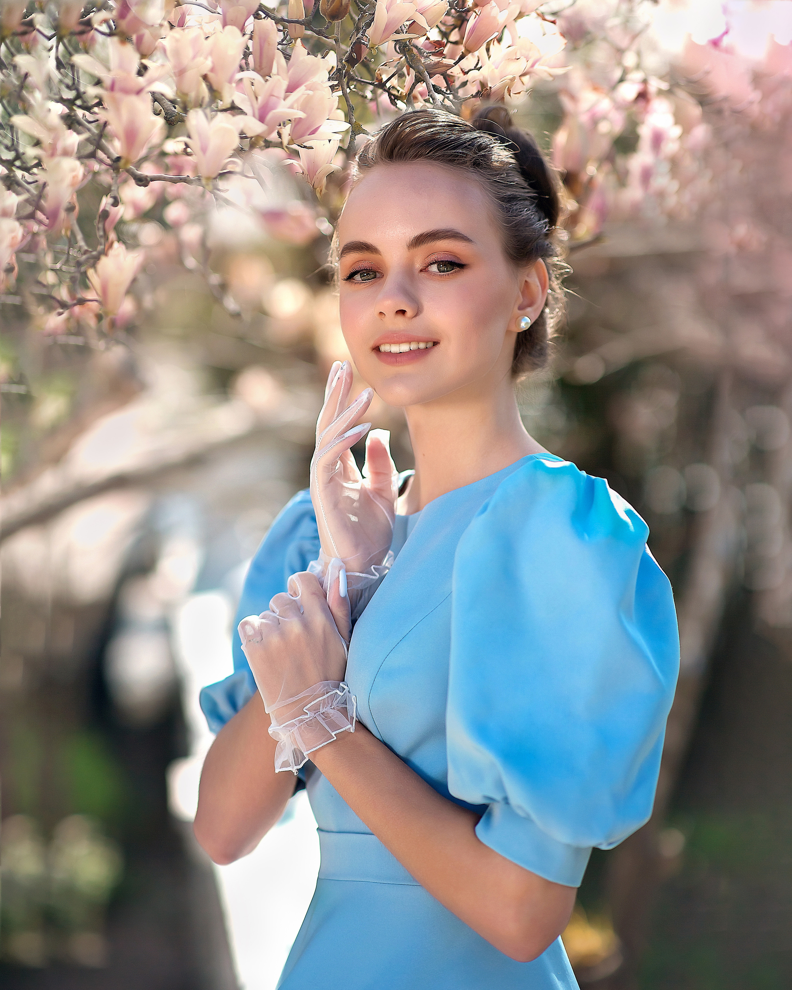 Полина магнолия. Фотограф на крещение и венчание