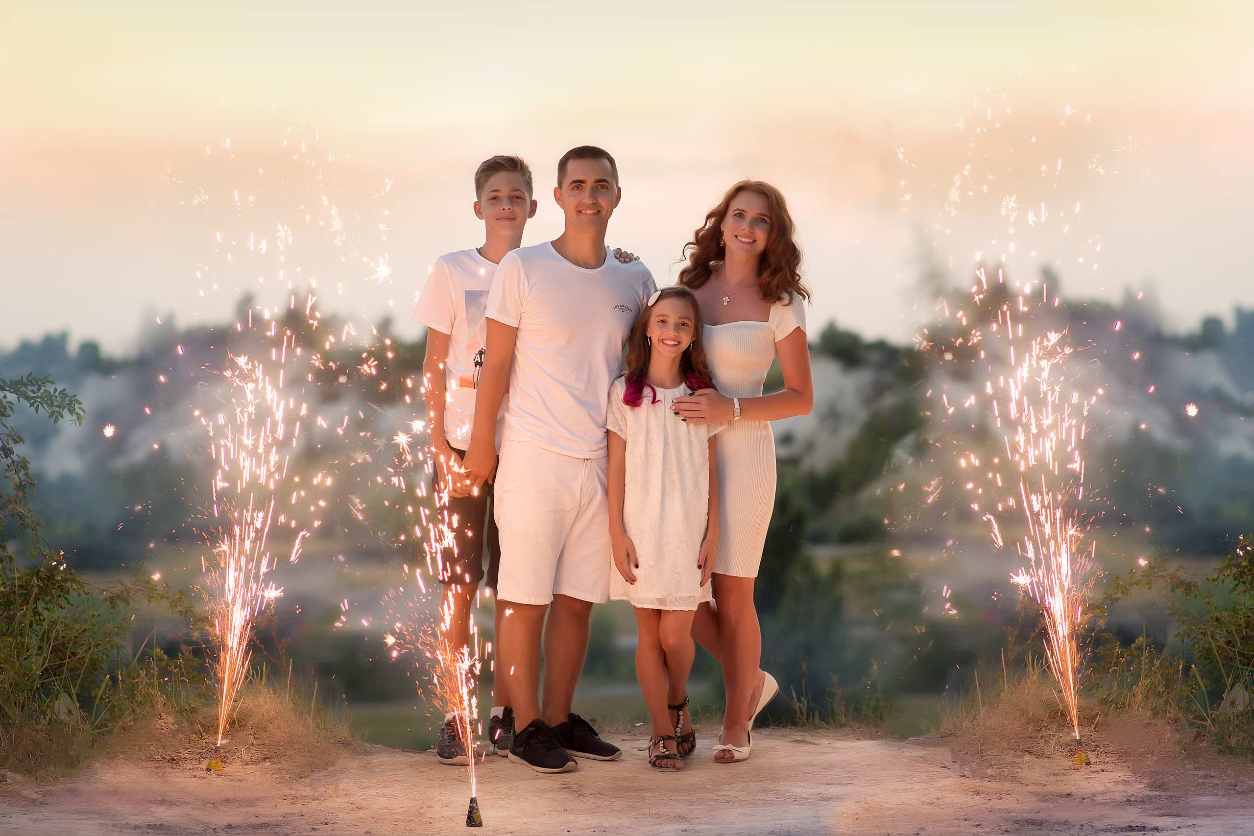 Семейная Белый колодец. Фотограф на крещение и венчание