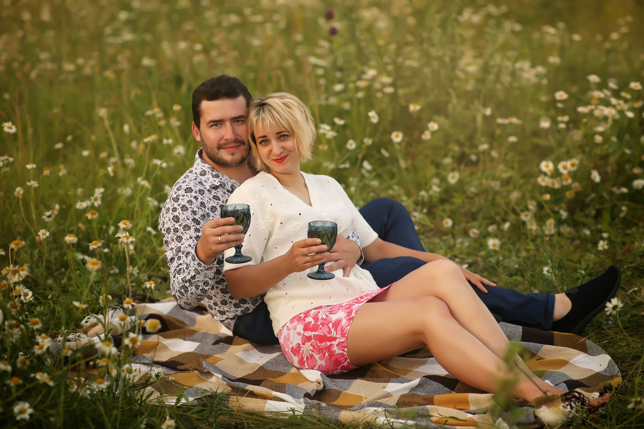 Ромашки Викуся, Настя, Толик. Фотограф на крещение и венчание