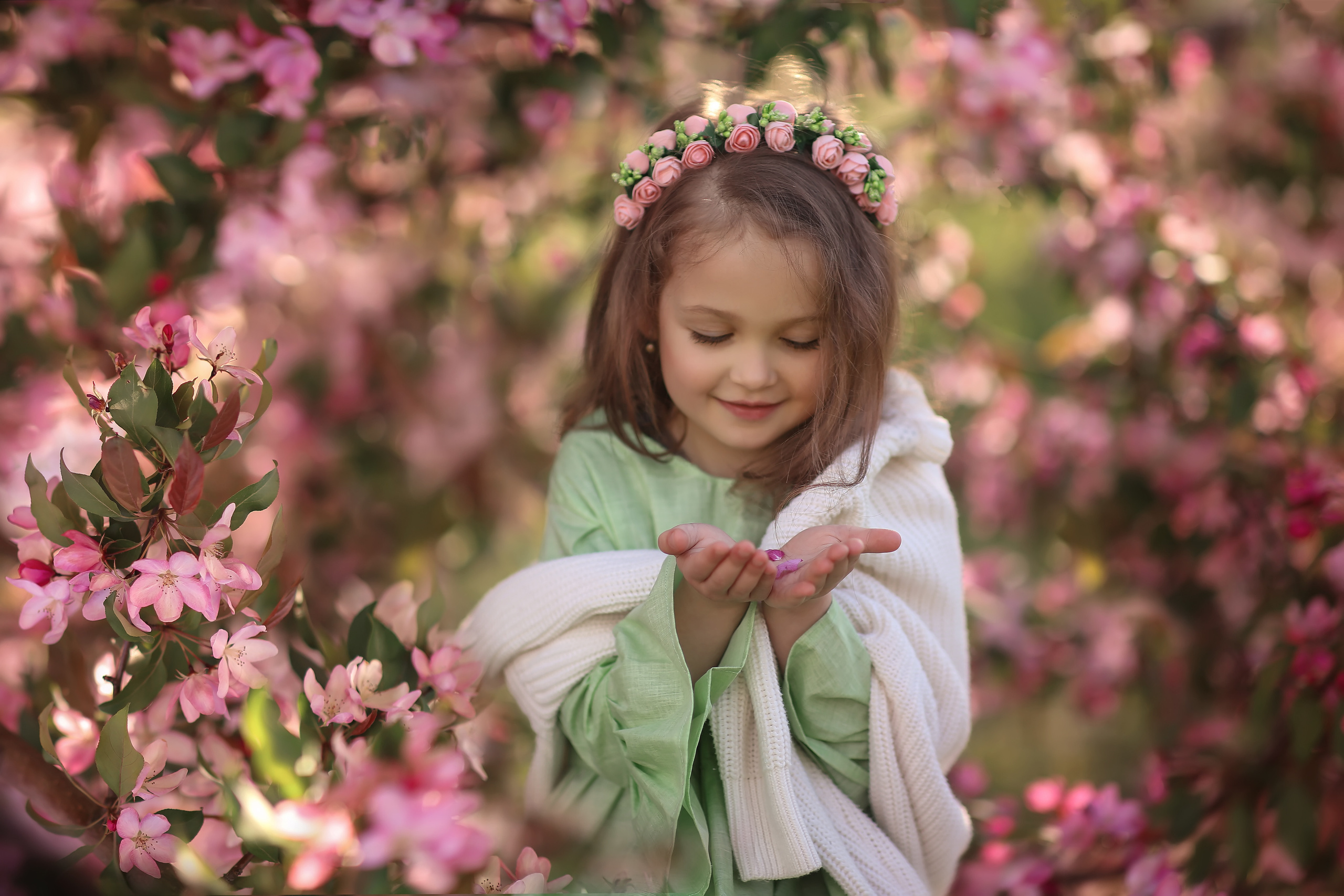 Карина Розовая яблоня. Фотограф на крещение и венчание