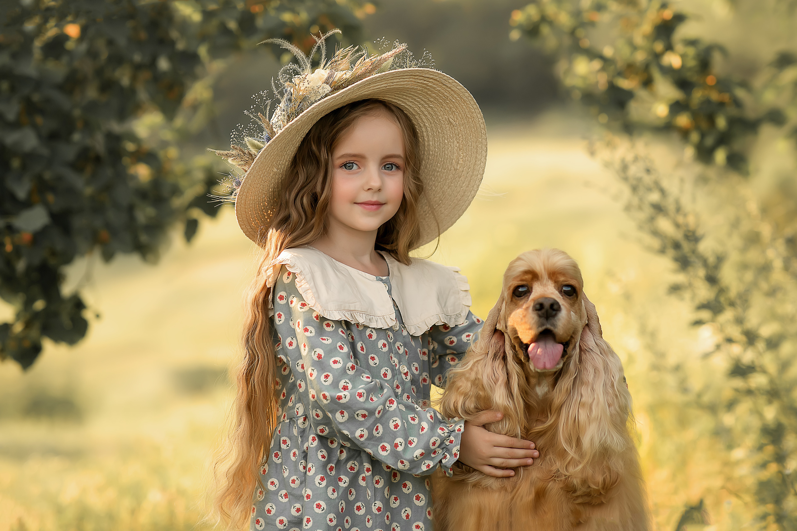 Полина с собачкой. Фотограф на крещение и венчание